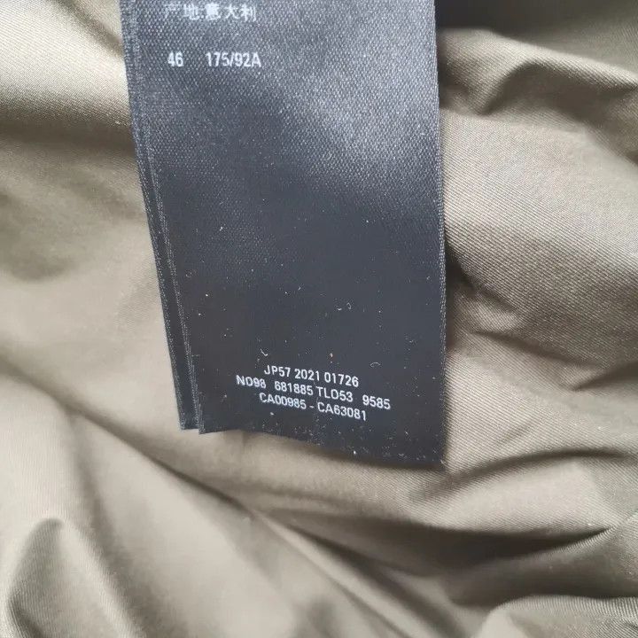 Balenciaga Balenciaga x Gucci Puffer Jacket in Khaki 0079-2507 Size US L / EU 52-54 / 3 - 3 Thumbnail