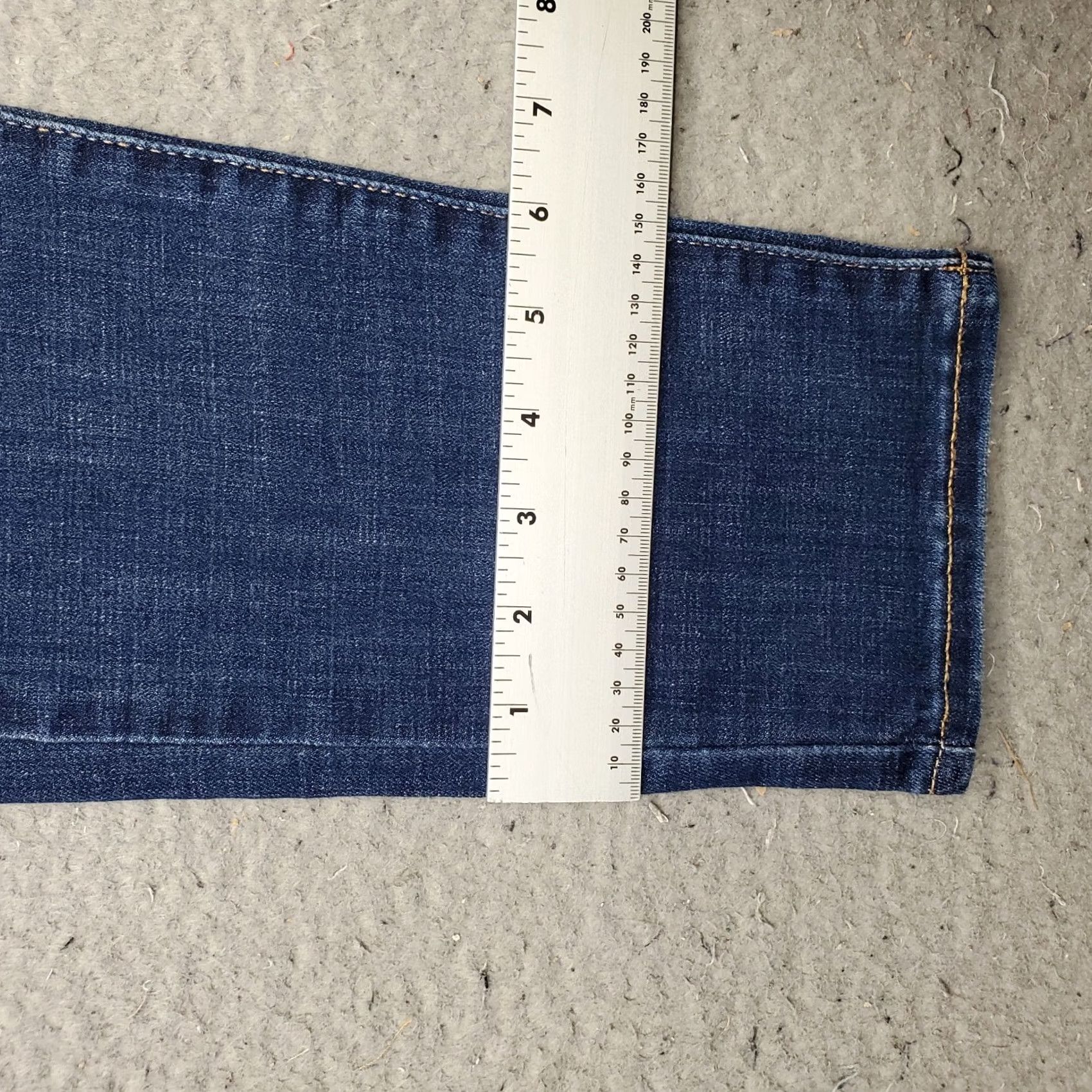 Levi's Levi's 311 Shaping Skinny Jeans Womens 29 Blue Denim Whiskered Distressed Medium 5-Pocket Inseam 28" Size: Womens 29 Size 29" - 5 Thumbnail