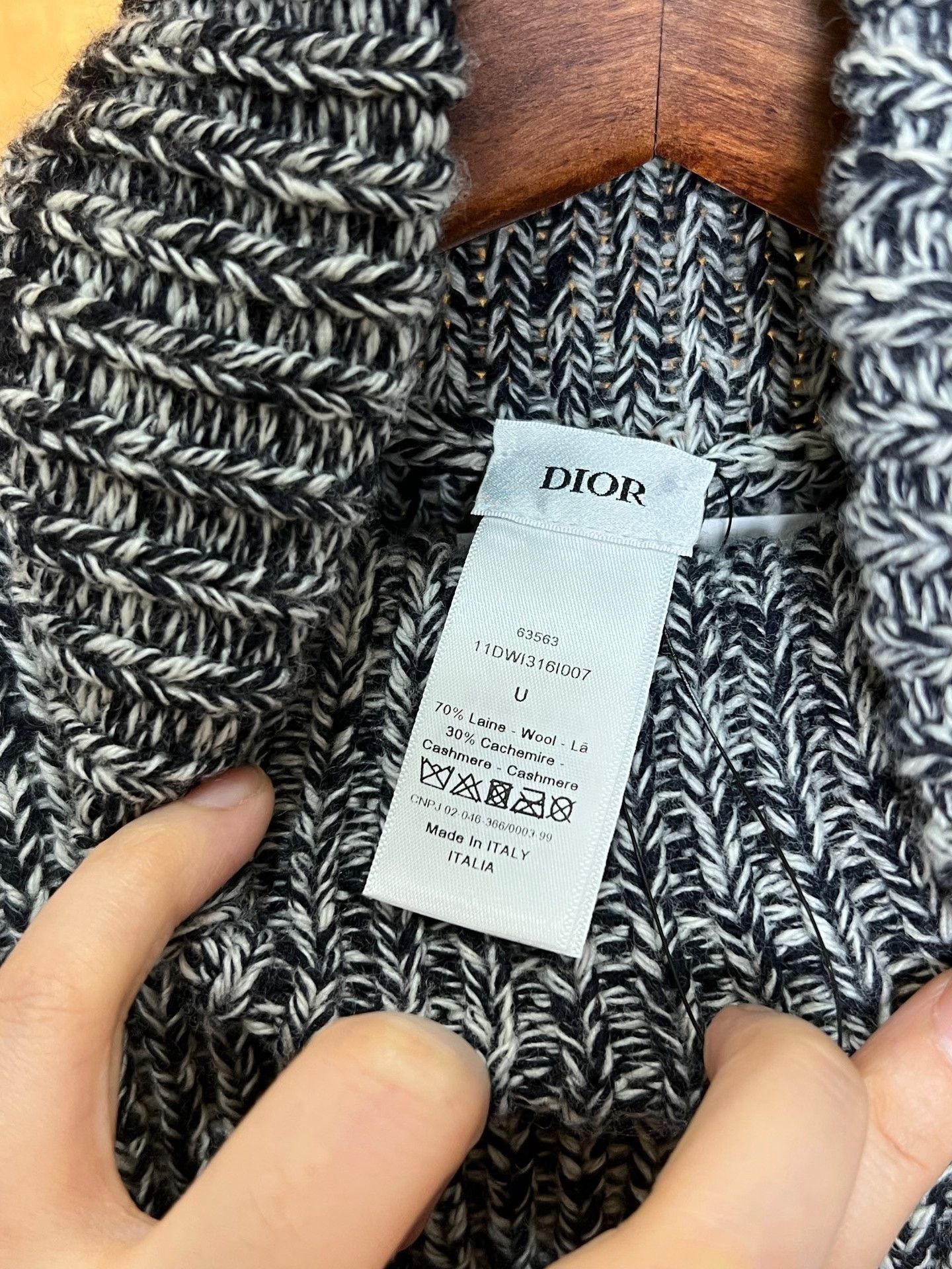 Dior Dior Wool Scarf Size ONE SIZE - 4 Thumbnail