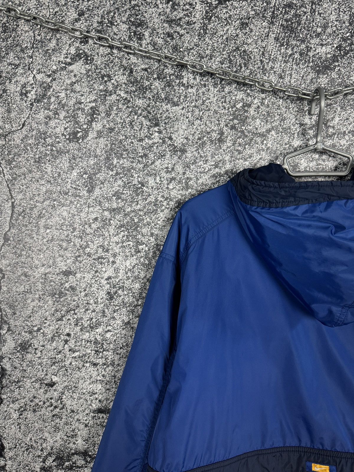 Nike Nike Vintage Anorak Jacket Swoosh Hooded Windbreaker Size M Size US M / EU 48-50 / 2 - 13 Thumbnail