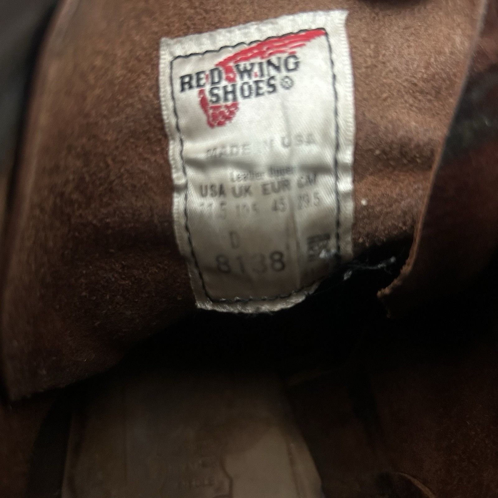 Red Wing Red Wing Heritage 8138 Briar Slick Moc Toe Boots Mens 11.5 D Size US 11.5 / EU 44-45 - 7 Thumbnail
