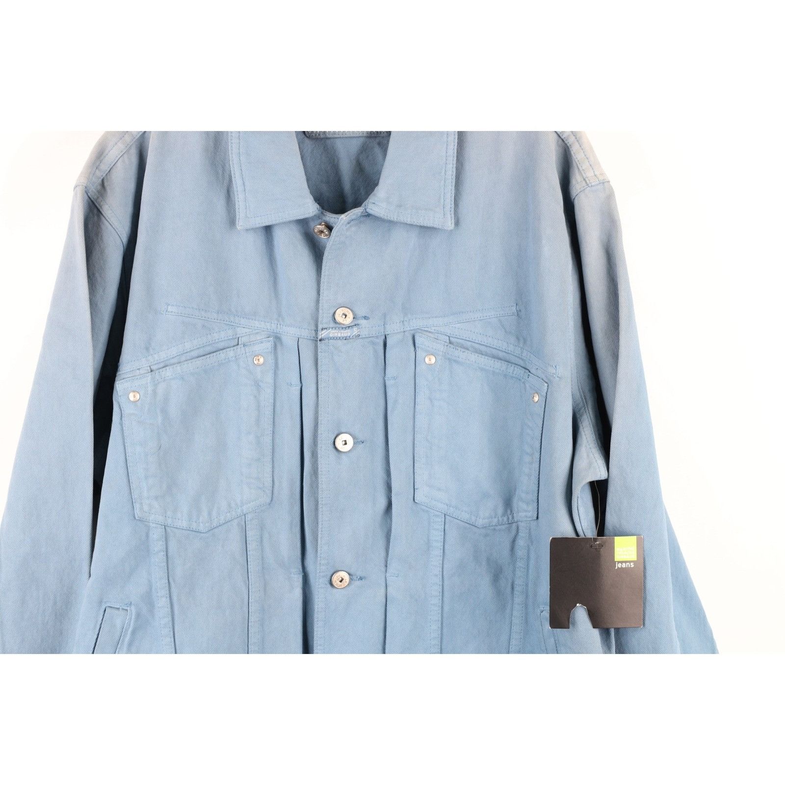 Marithe + Francois Girbaud NOS Vintage 90s Marithe Francois Girbaud Denim Jacket Size US L / EU 52-54 / 3 - 3 Thumbnail