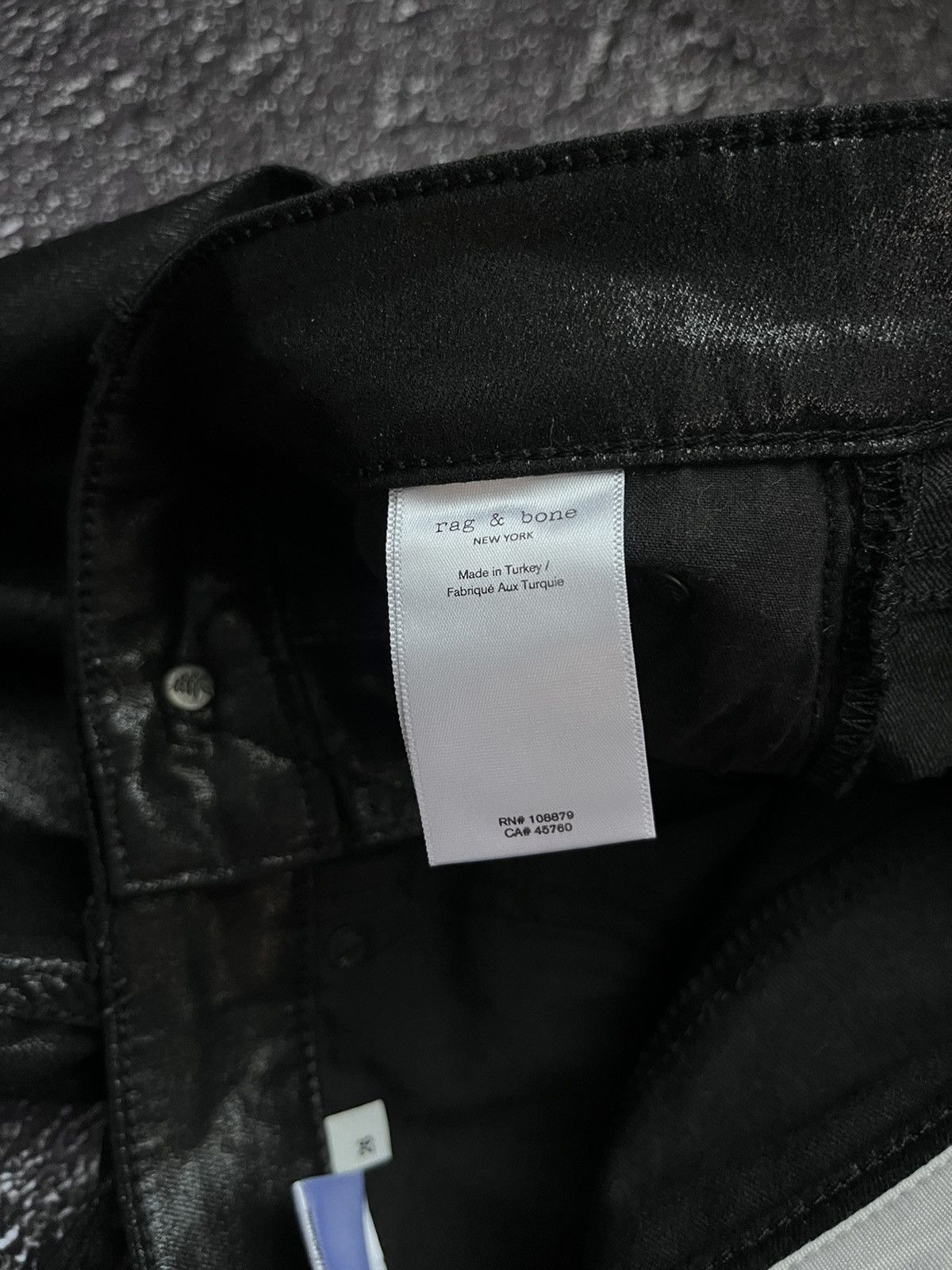 Rag & Bone Rag & Bone Jeans Pants Green Ankle Flared Coated Washed Size 26" / US 2 / IT 38 - 8 Thumbnail