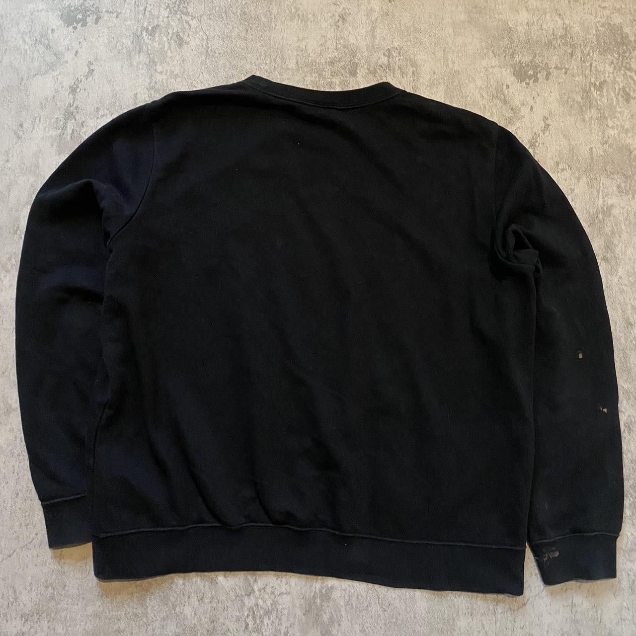 Nike Black Nike embroidered logo crewneck sweatshirt Size US L / EU 52-54 / 3 - 3 Thumbnail