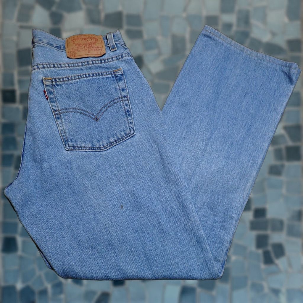 Levi's VINTAGE Levi's 515 Women's Low Rise Bootcut Jeans Blue Denim Size 12 L Size 34" / US 12 / IT 48 - 1 Thumbnail