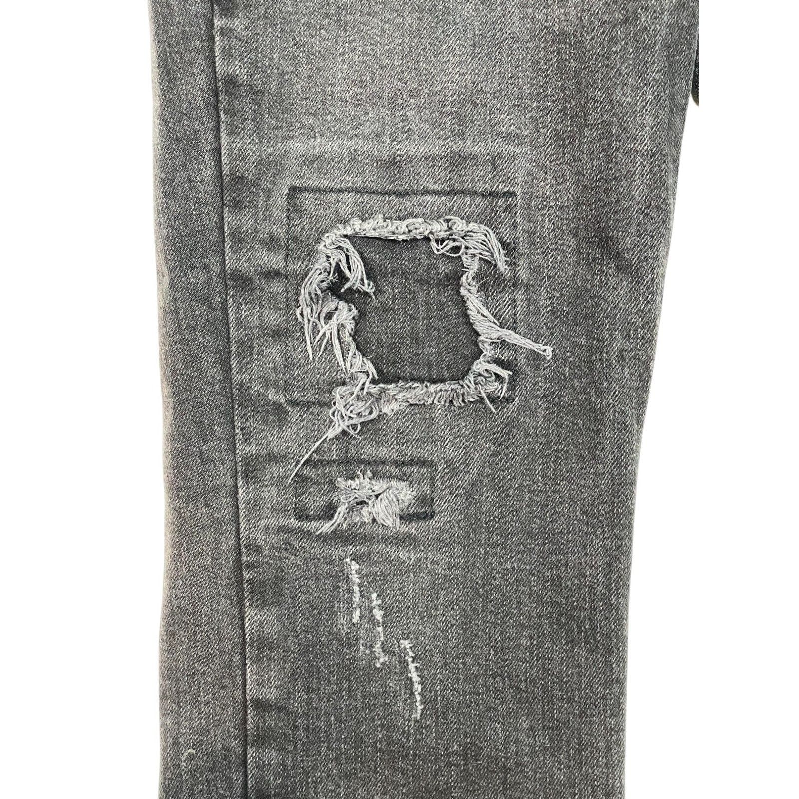 Ksubi Ksubi Patched Black Jeans Size US 33 - 6 Thumbnail