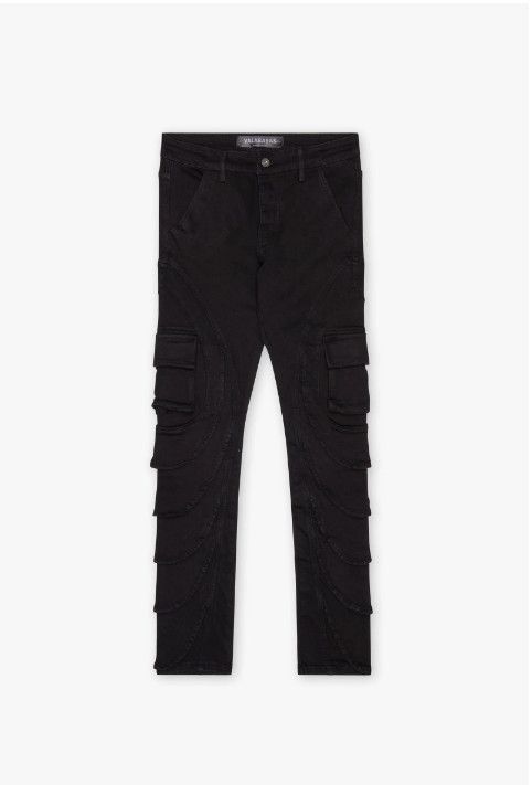 Valabasas "JETT" CARGO SKINNY BLACK Size US 30 / EU 46 - 1 Thumbnail