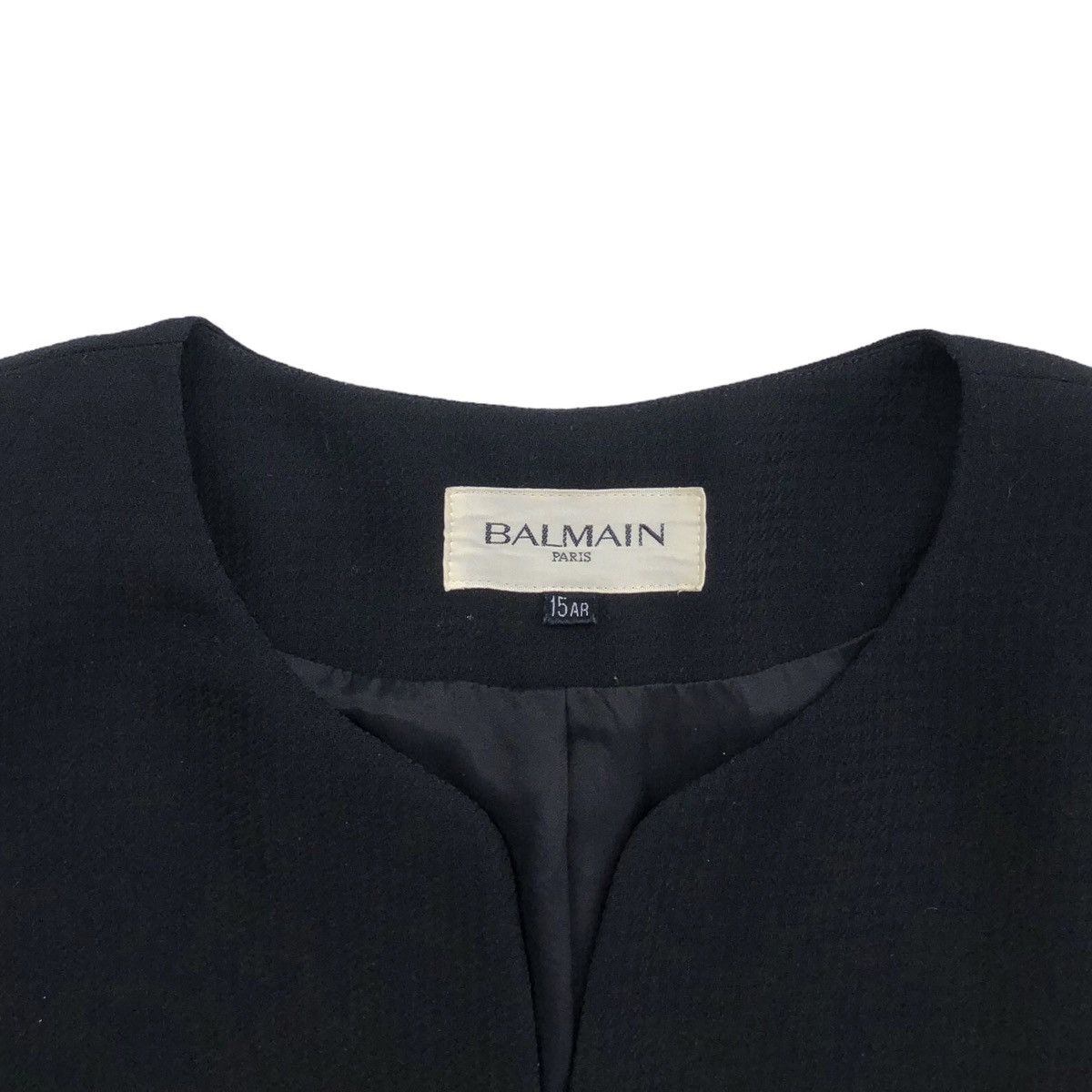 Balmain Balmain Paris Black Women Button Up Blazer /Jacket Size M / US 6-8 / IT 42-44 - 5 Thumbnail
