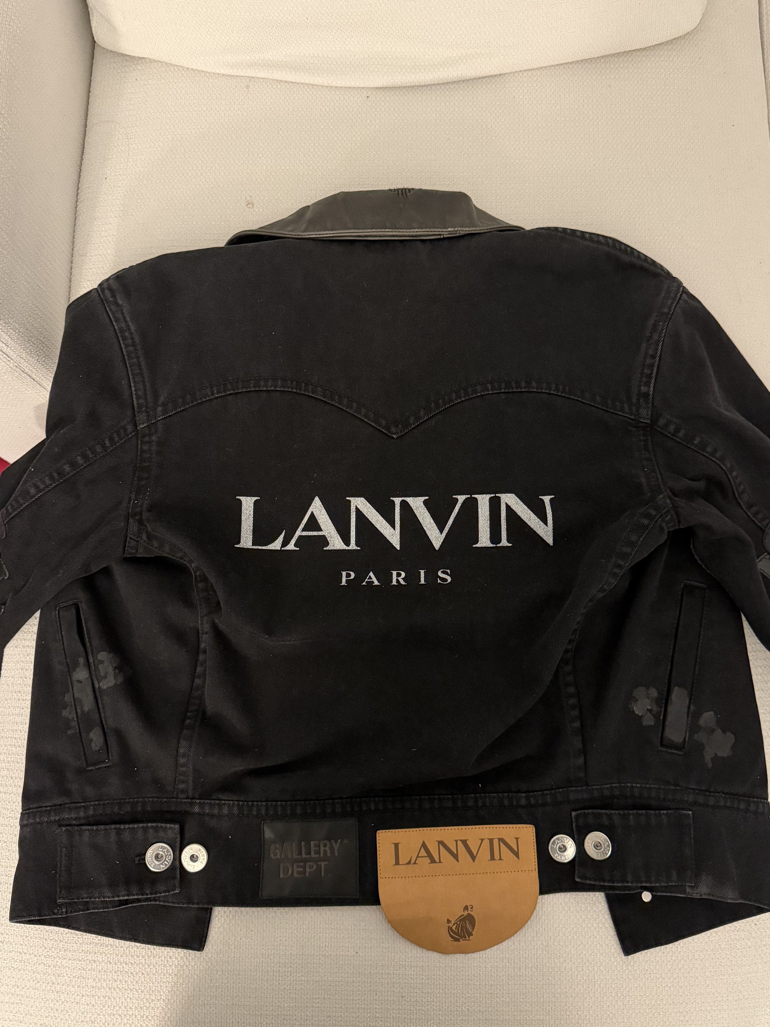 Gallery Dept. × Lanvin Lanvin x Gallery Dept Denim Jacket Size US M / EU 48-50 / 2 - 2 Thumbnail