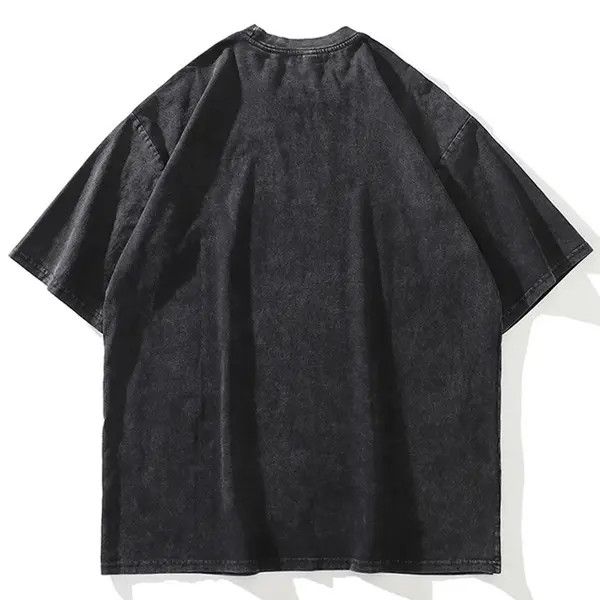 VIBE 90s Design Eye Oversized Printed Vintage T-Shirt Size US L / EU 52-54 / 3 - 8 Thumbnail