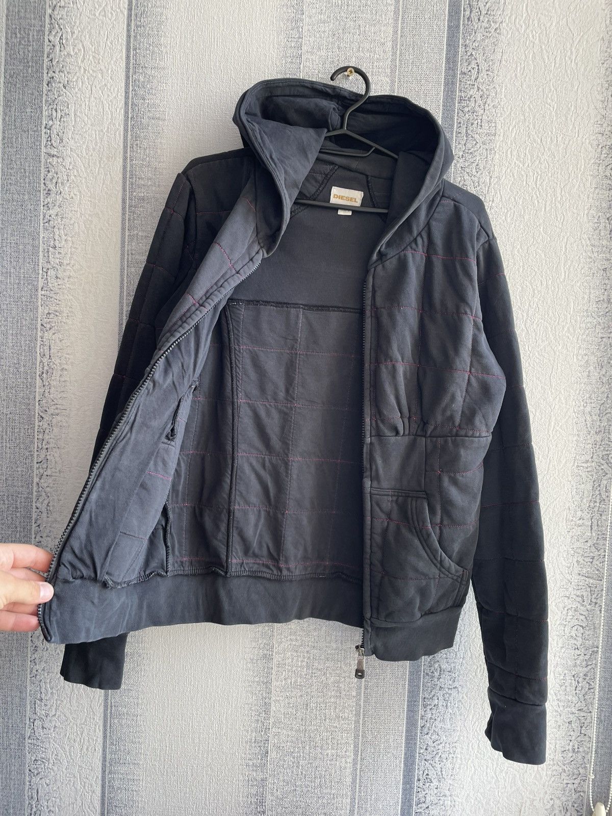 Diesel Diesel Avant Garde Full Zip Hoodie sizs S Size US S / EU 44-46 / 1 - 4 Thumbnail