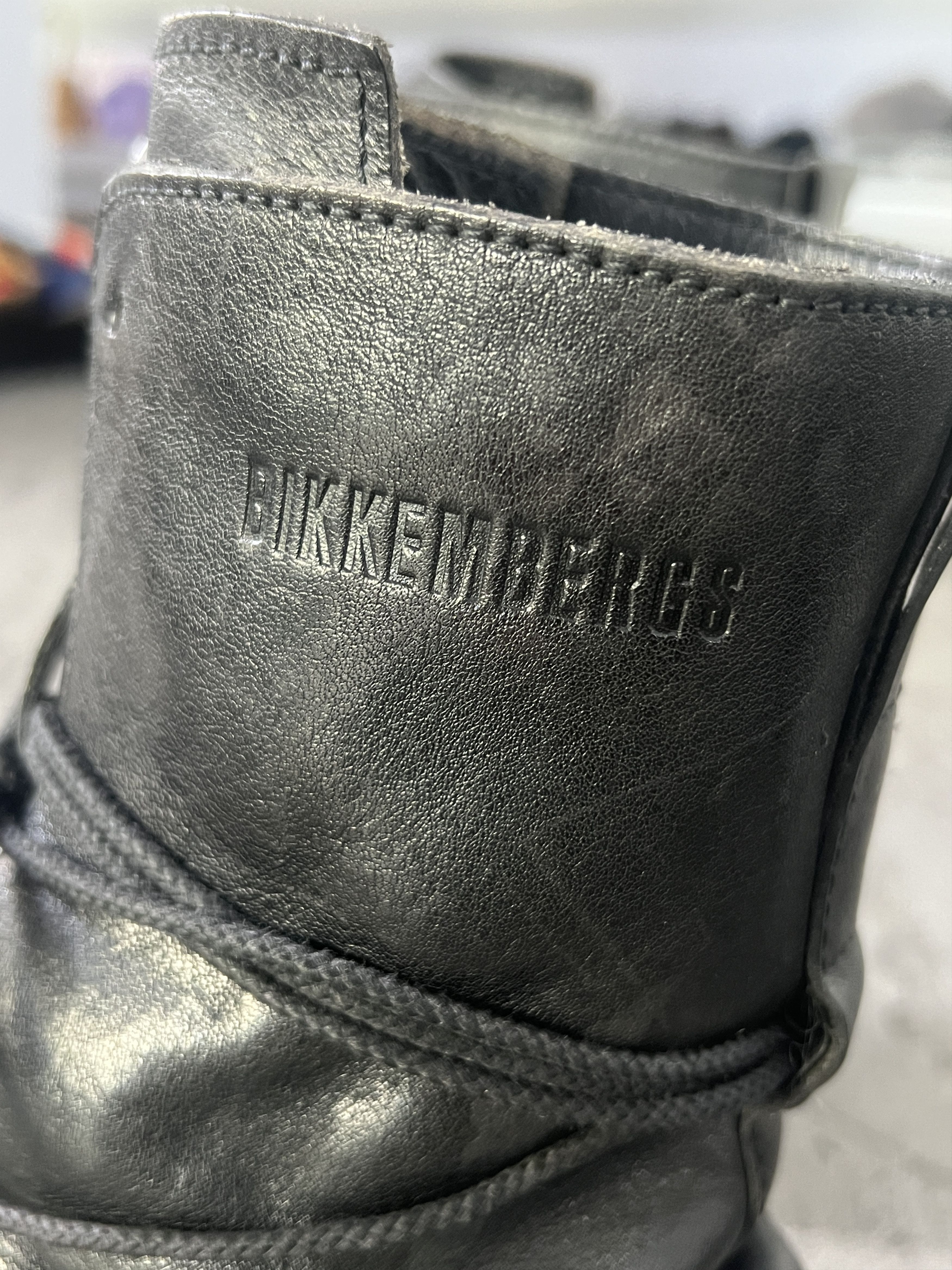 Dirk Bikkembergs Dirk Bikkembergs Leather Combat Boots Black EU41 Size US 8 / EU 41 - 6 Thumbnail
