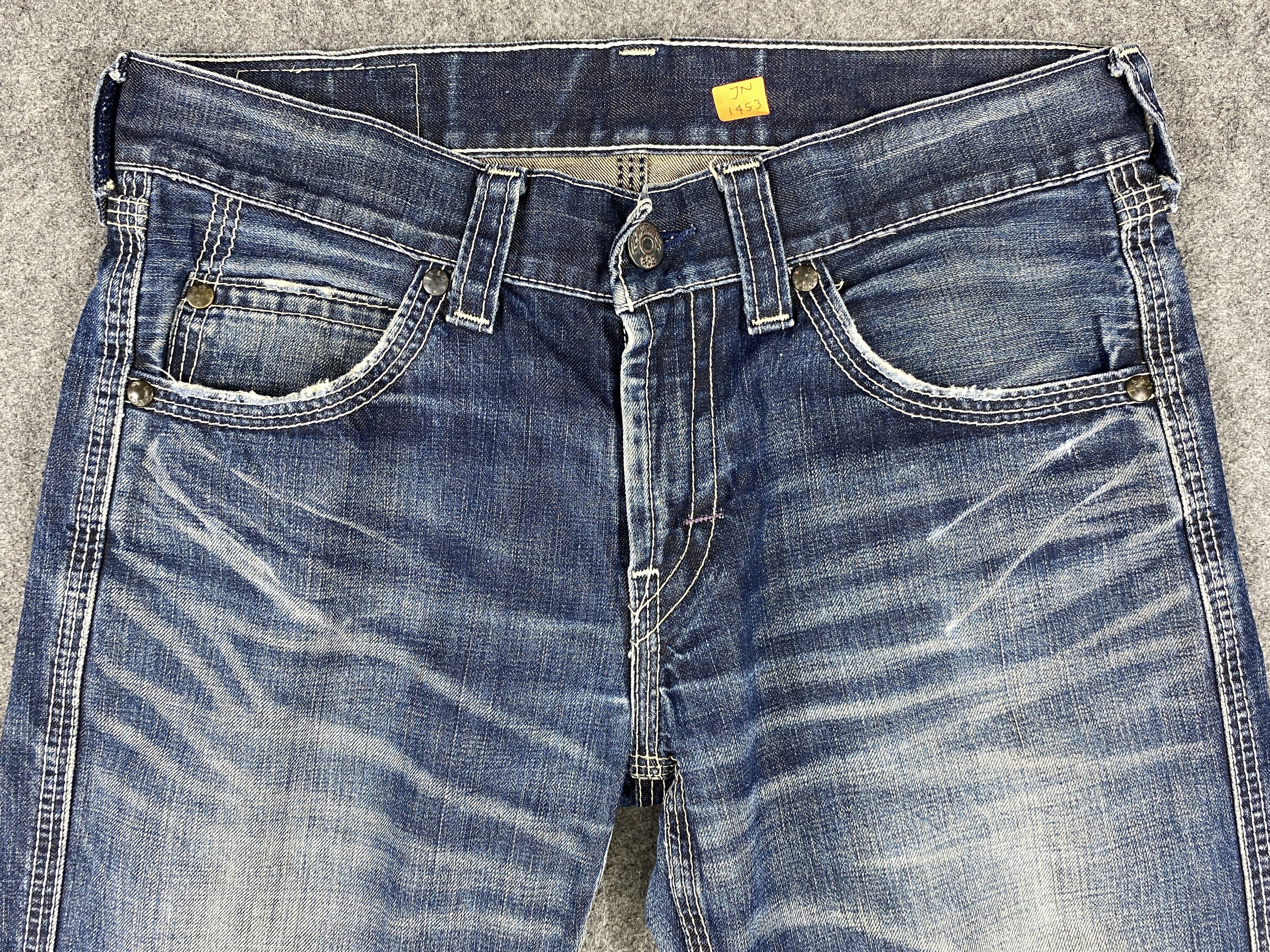 Levi's Distressed Blue Vintage Levi's 502 33x33 Denim -JN1453 Size US 33 - 3 Thumbnail