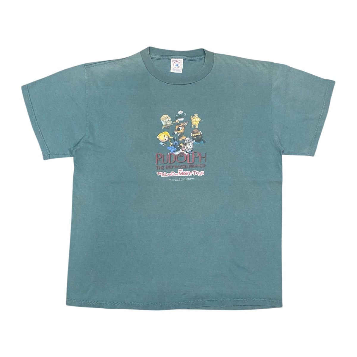 Vintage 90’s Rudolph The Red Nosed Reindeer Movie T Shirt