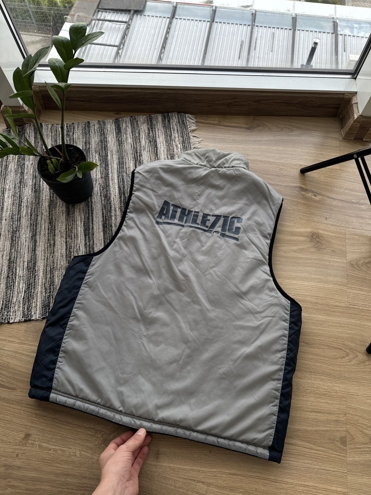 Nike × Vintage Vintage Nike Reversible Y2K light vest Size US S / EU 44-46 / 1 - 4 Thumbnail