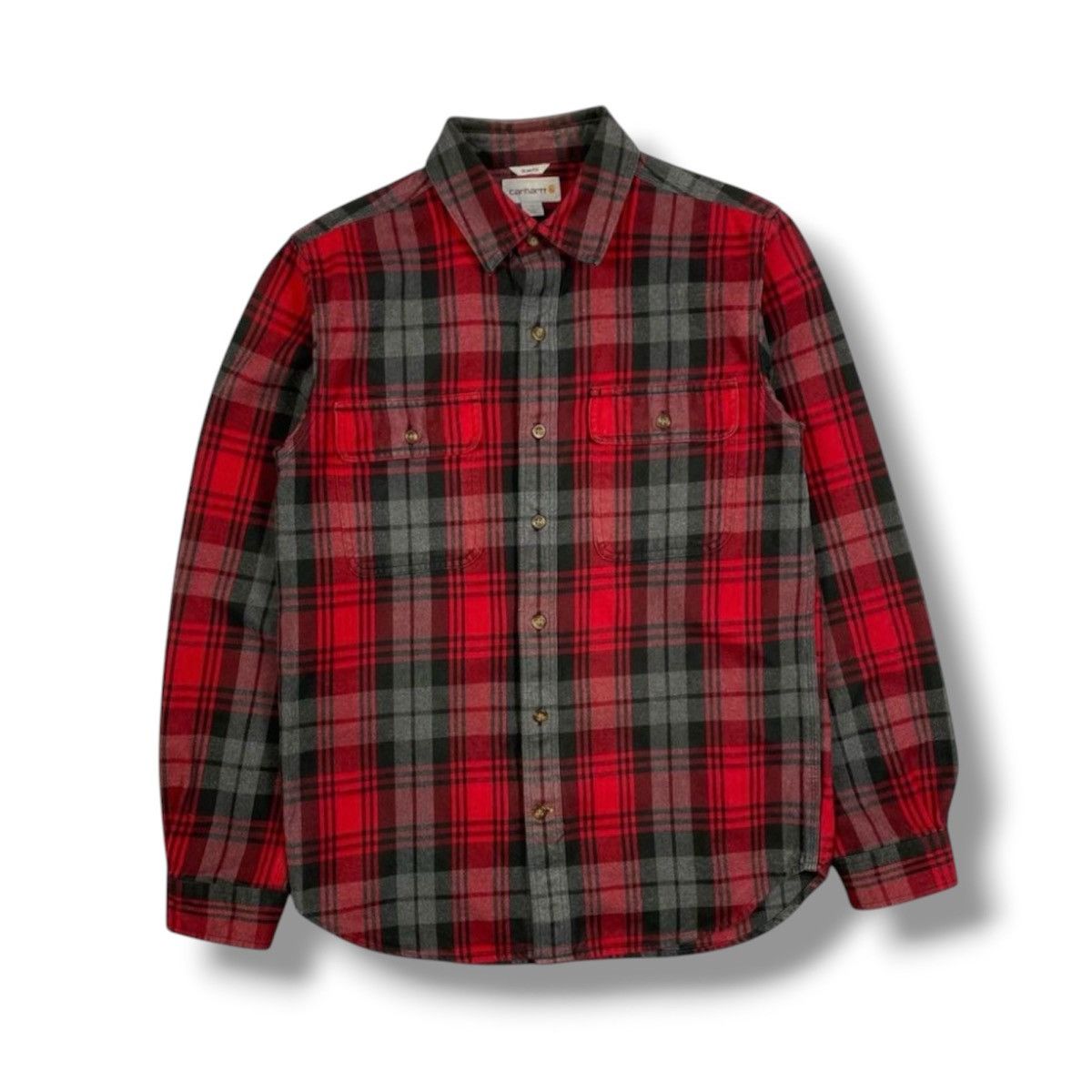 Carhartt Carhartt Checked Button Up Long Sleeve Shirt Worker Size M Size US M / EU 48-50 / 2 - 1 Thumbnail