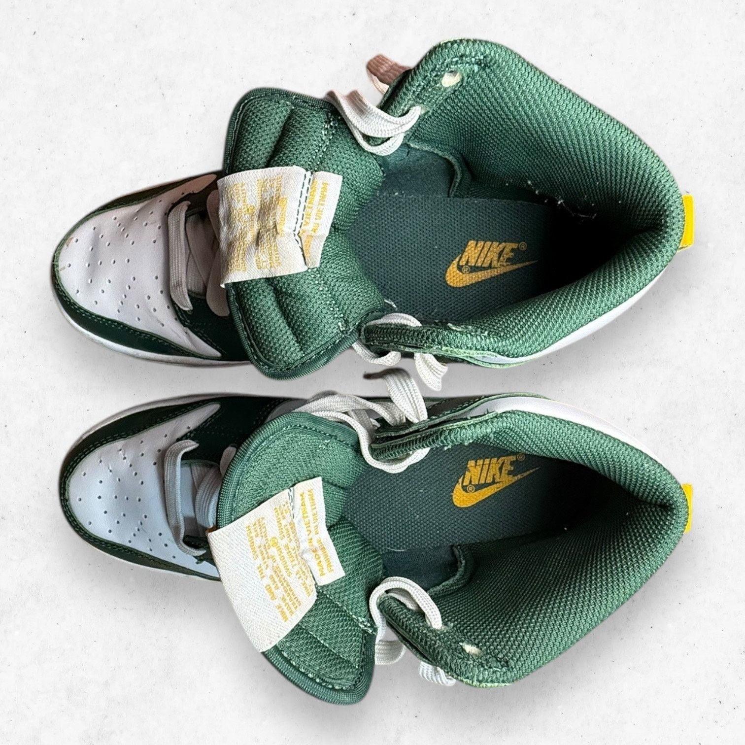 Nike Nike Dunk High Size 7 Australia Noble Green University Gold Size US 7 / EU 40 - 5 Thumbnail