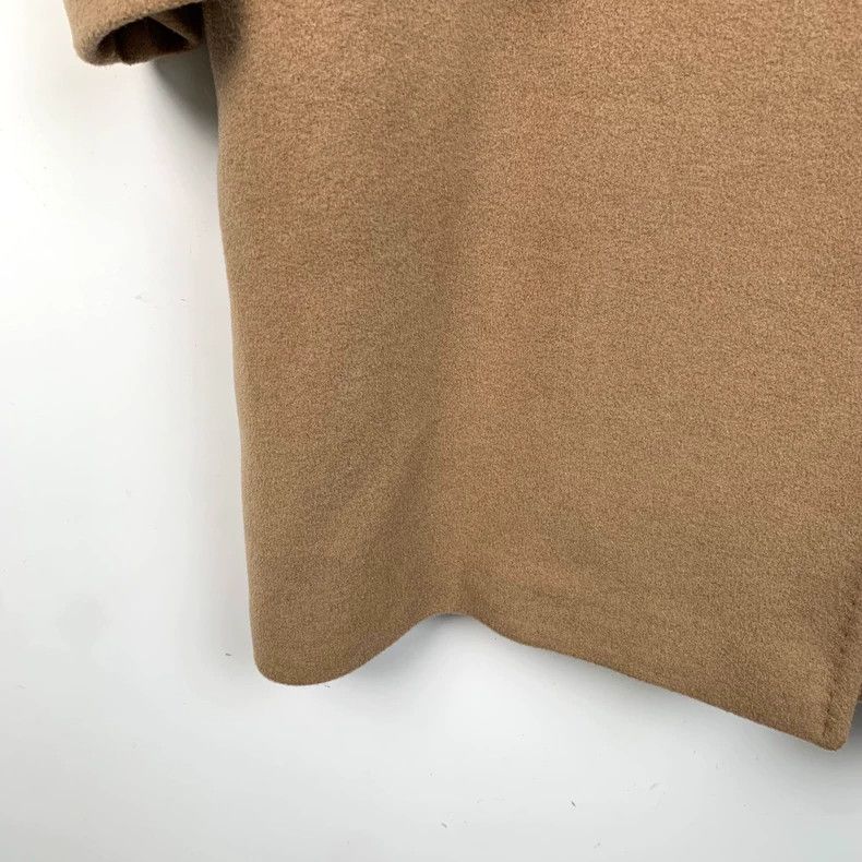 Max Mara Max Mara Brown camel hair lapel double-breasted puff sleev Size S / US 4 / IT 40 - 4 Thumbnail