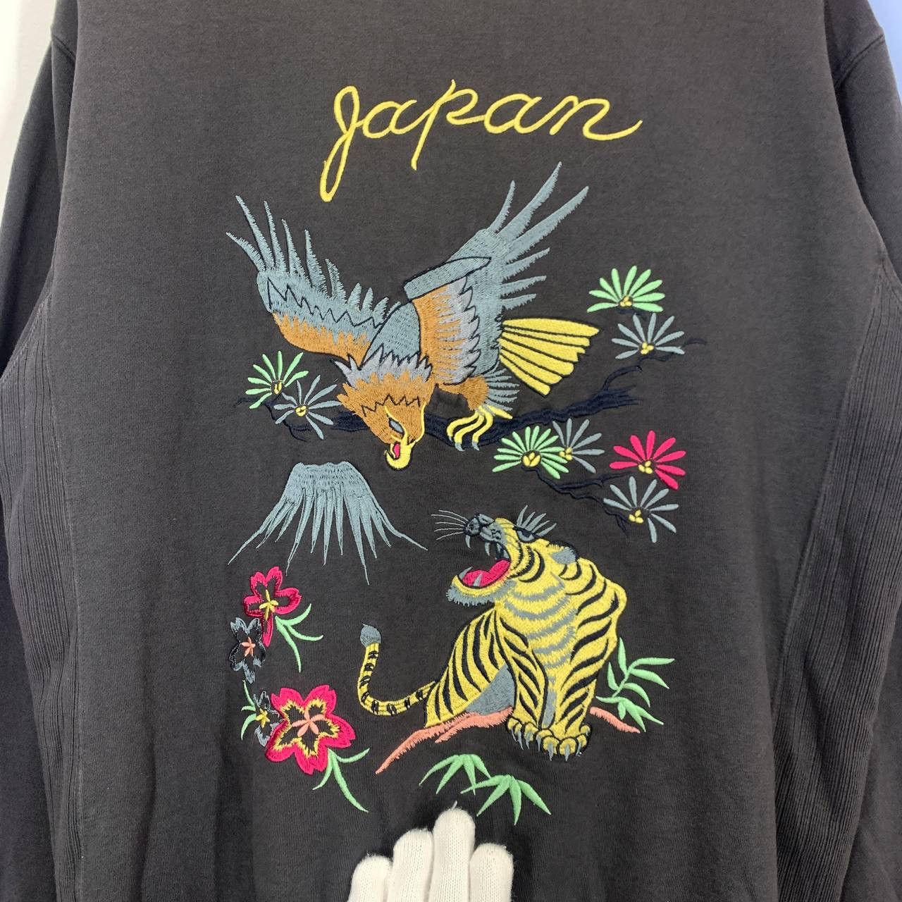 Japanese Brand MERRY GARDEN Sukajan Japan Sweatshirt #2321-02 Size US M / EU 48-50 / 2 - 2 Thumbnail