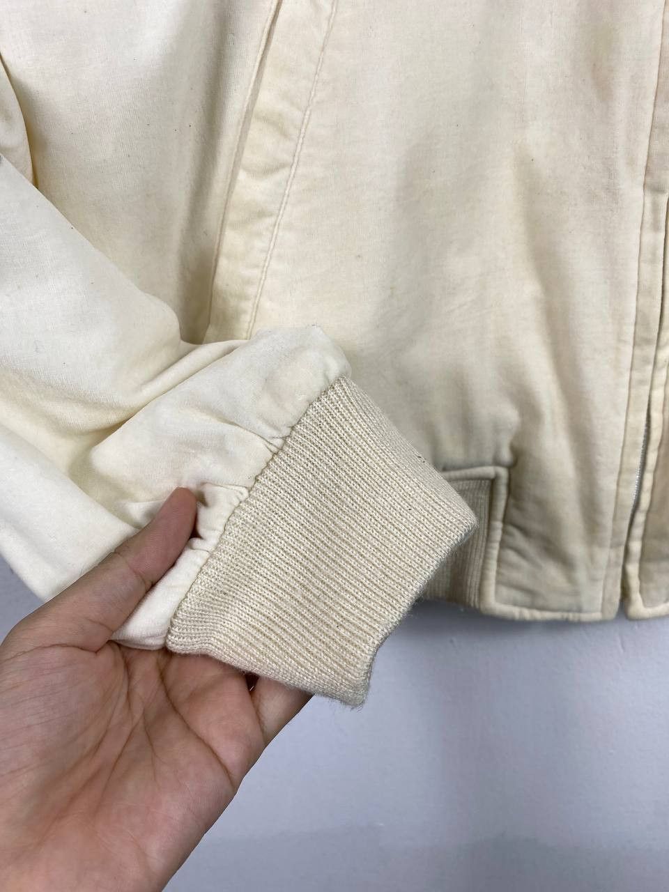 If Six Was Nine white velvet dragon embroided japanese sukajan jacket Size US L / EU 52-54 / 3 - 4 Thumbnail