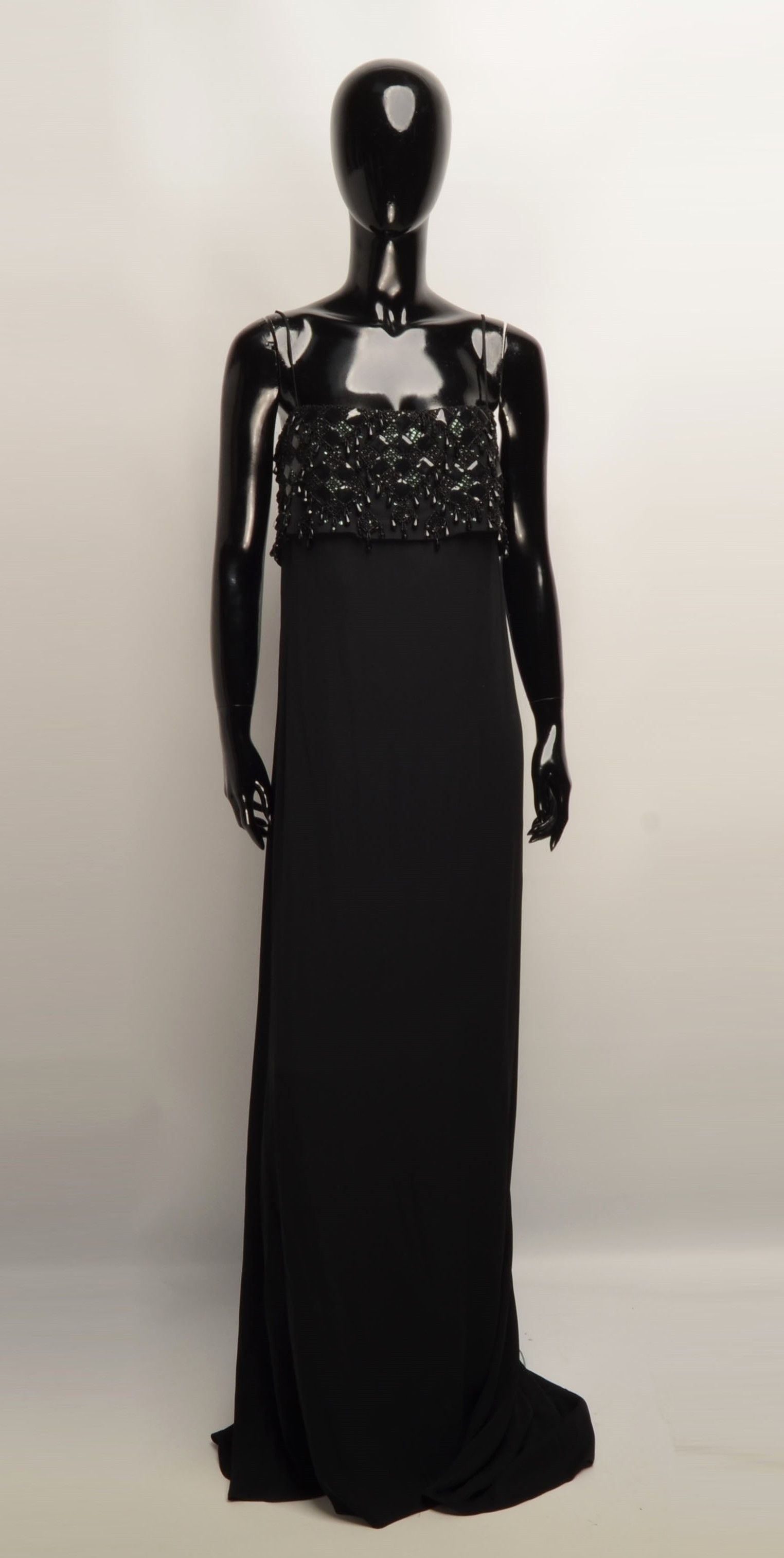 Rare Valentino Vintage Vintage Valentino Roma Stone Embroidered Corset Gown Dress Grailed