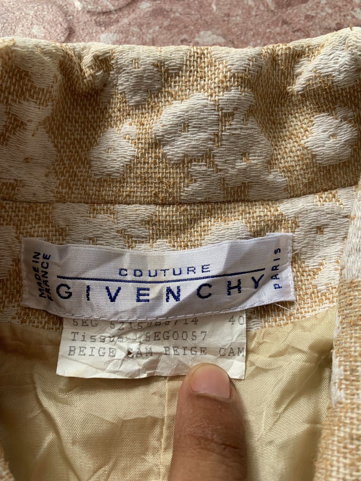 Designer × Givenchy 🔥VTG GIVENCHY FLORAL SUIT JACKETS Size M / US 6-8 / IT 42-44 - 9 Thumbnail