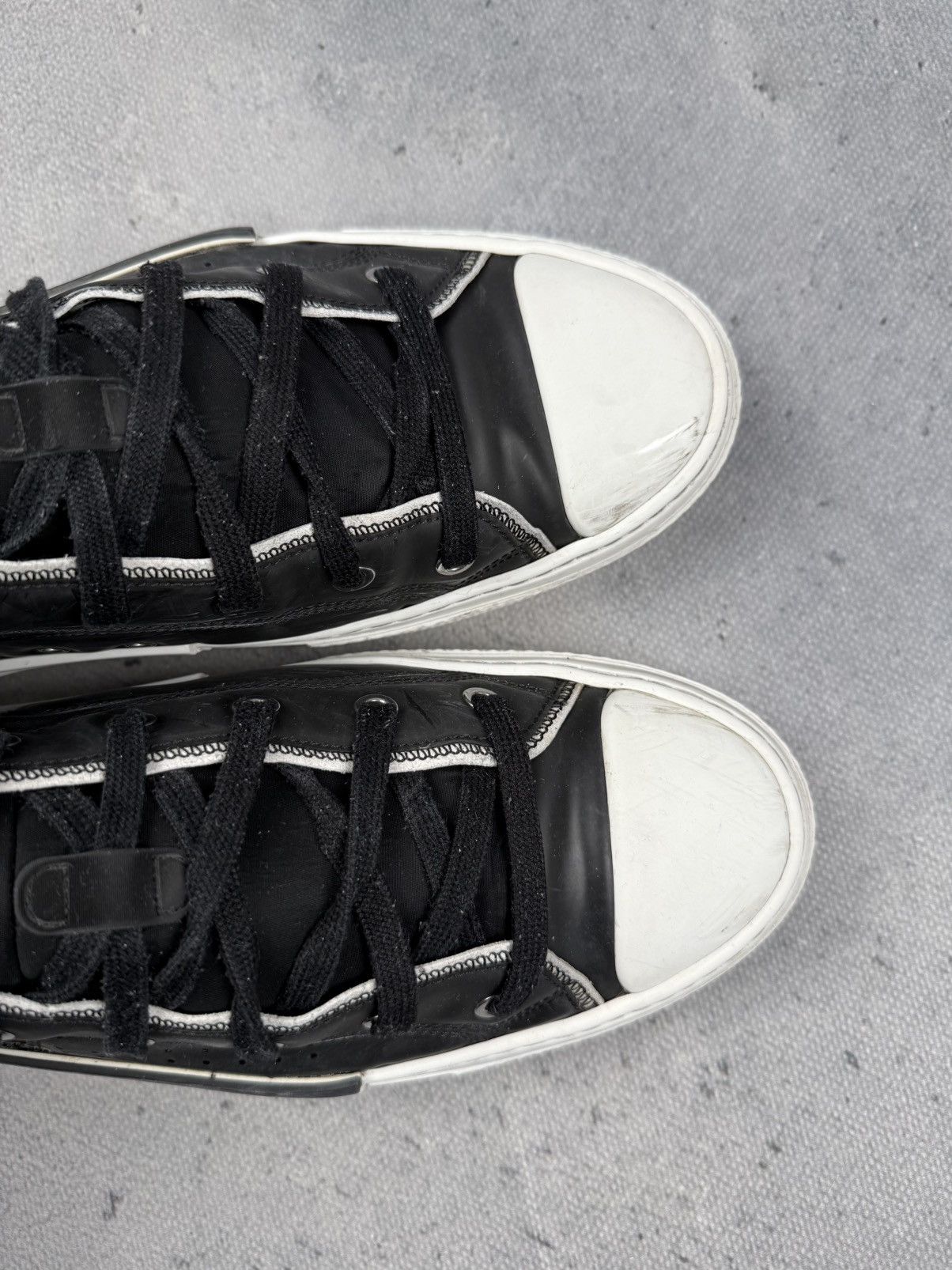 Dior Dior B23 High Top Black Archive Luxury Itali Sneakers y2k Size US 10 / EU 43 - 6 Thumbnail