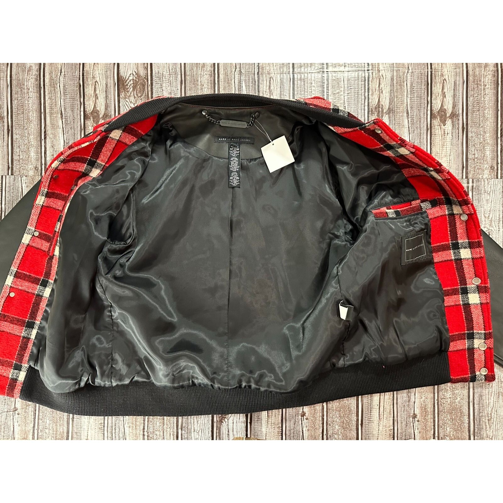 Marc Jacobs Marc Jacobs Revolution wool leather varsity jacket size S Size US S / EU 44-46 / 1 - 3 Thumbnail