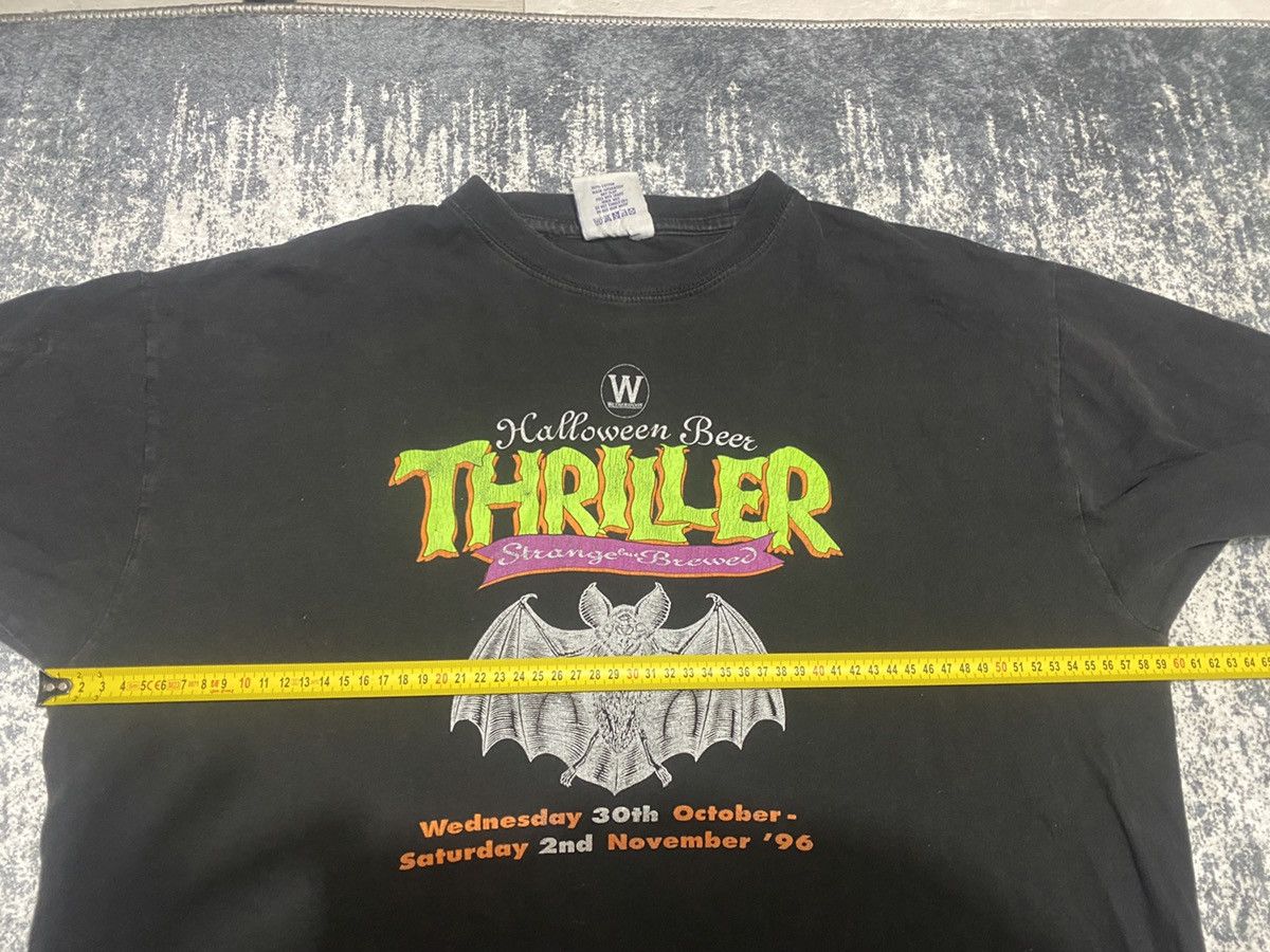 Vintage Blue Thunder vintage 1996 Halloween beer tee shirt Size US XL / EU 56 / 4 - 9 Thumbnail