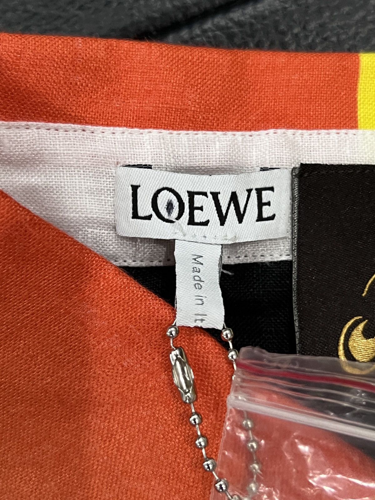 Loewe Loewe by Paula's Ibiza SS21 Sunset Linen Shirt Size US M / EU 48-50 / 2 - 7 Thumbnail