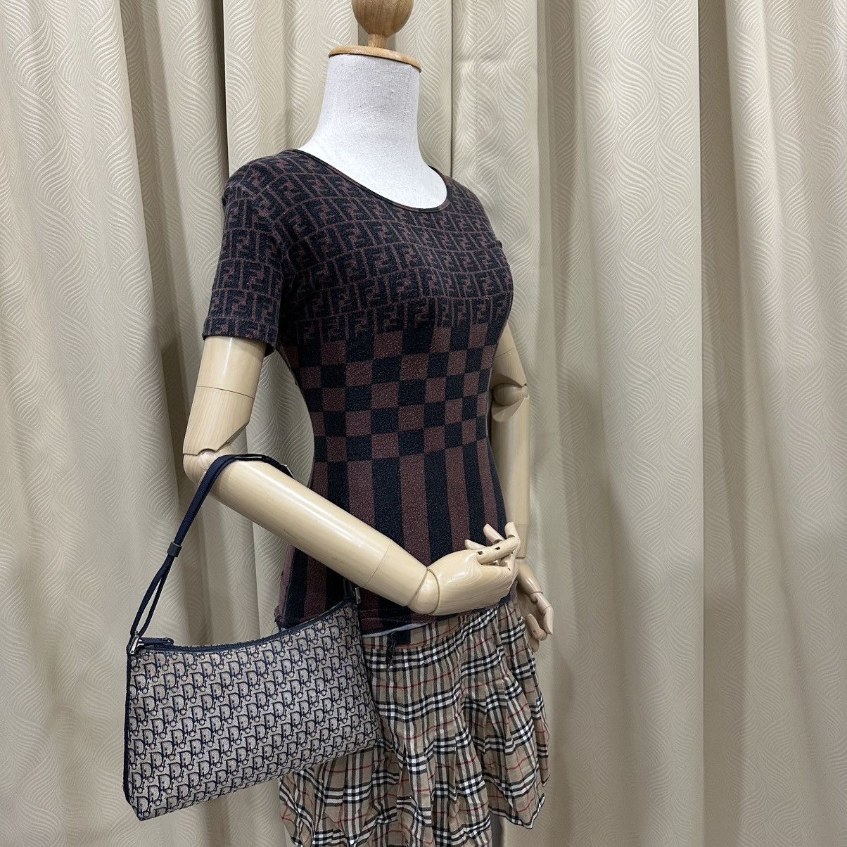 Dior ‼️LASTDROP‼️ CHRISTIAN DIOR OBLIQUE JACQUARD BAGUETTE BAG Size ONE SIZE - 1 Thumbnail