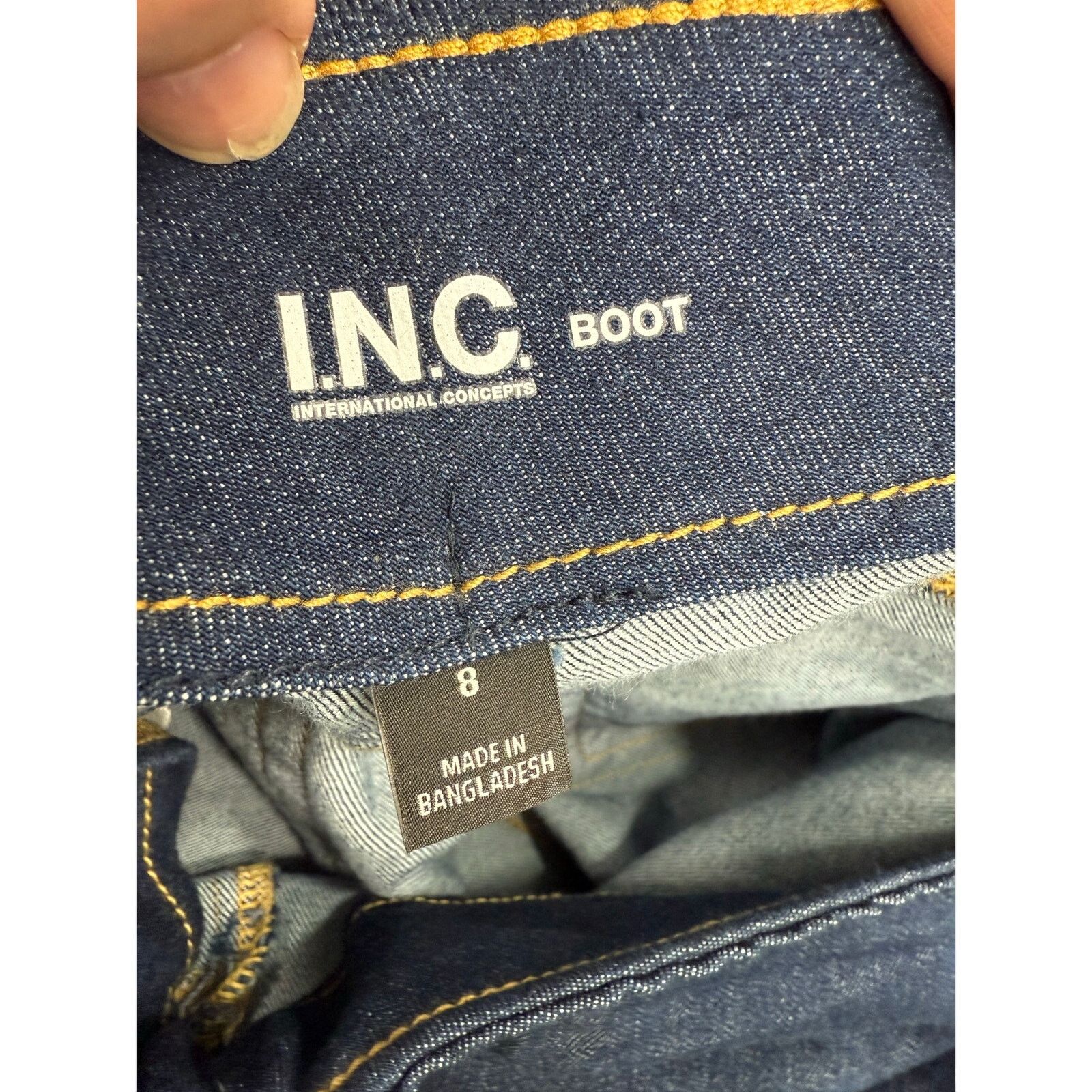 Macys Macy's INC International Concepts Jeans sz 8 NEW #G683 Size 30" / US 8 / IT 44 - 7 Thumbnail