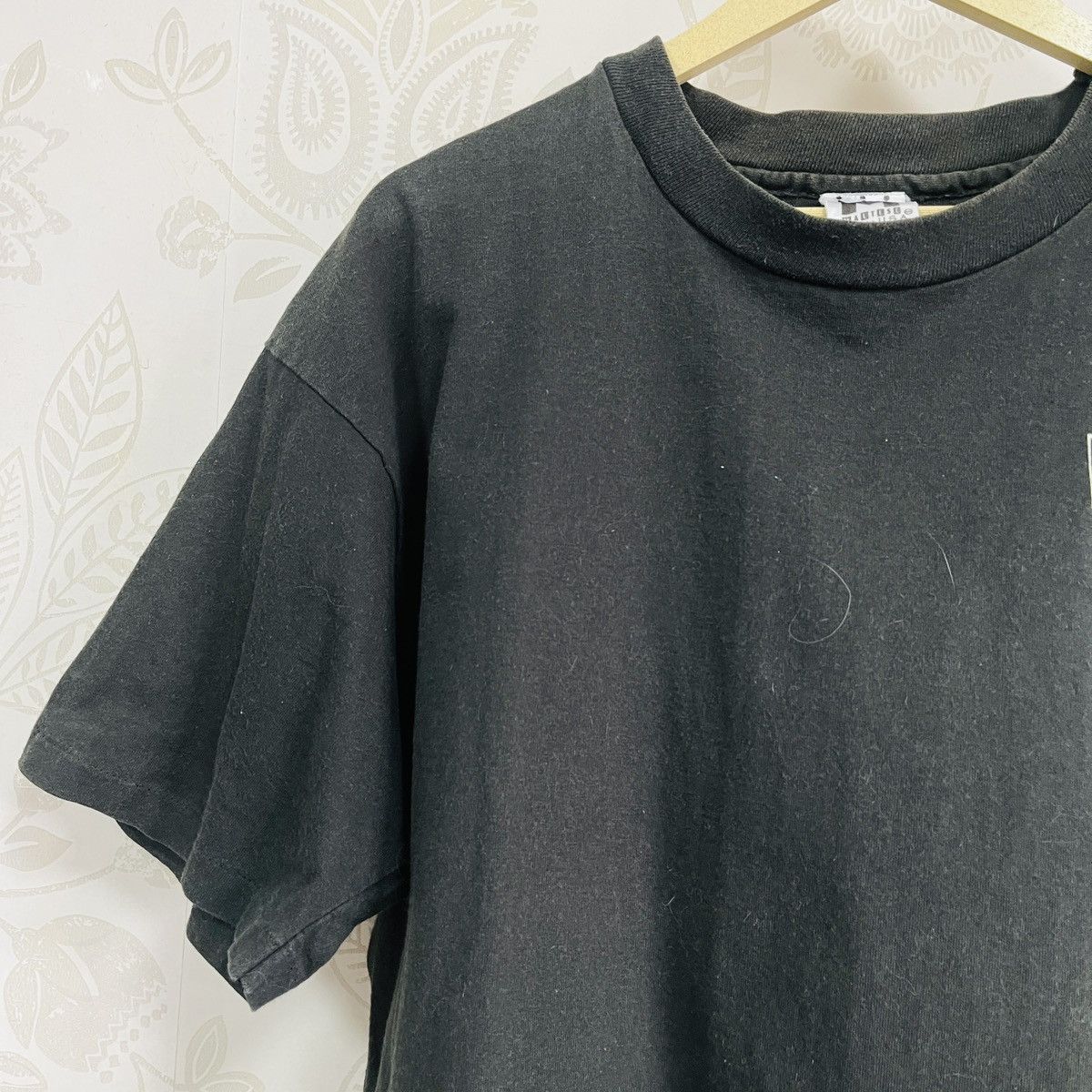Vintage Faded Black MALTESE Rider Back Play Hard TShirt Size US L / EU 52-54 / 3 - 5 Thumbnail