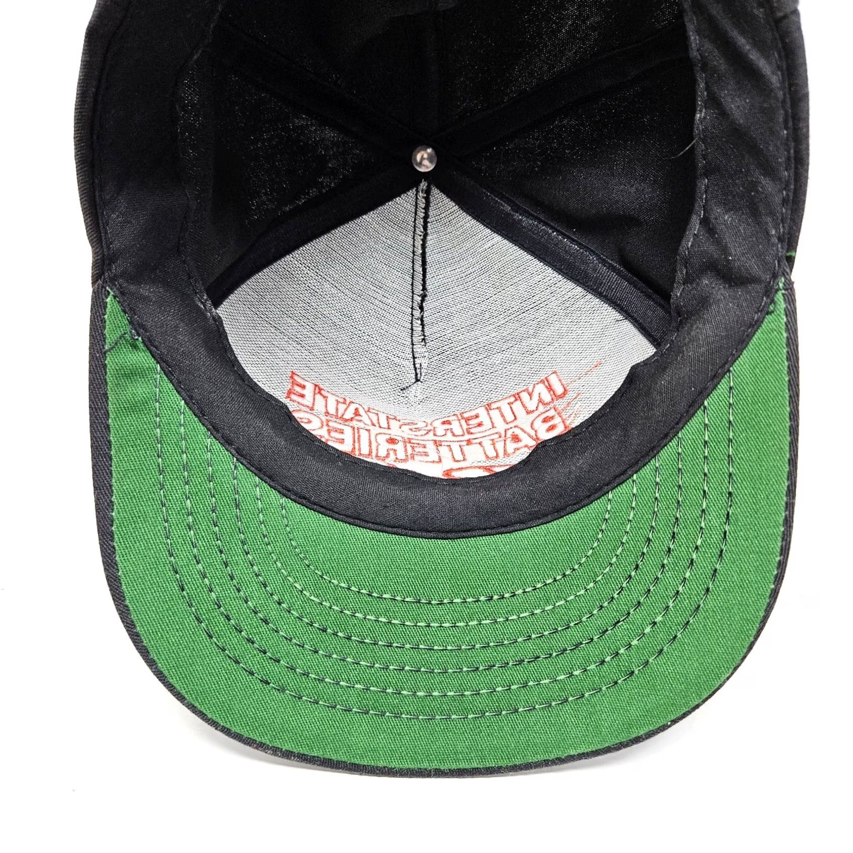 Logo 7 VINTAGE Swingster Snapback Hat | USA 80s 90s | Black | One Size | Men | Made in USA | Interstate Batteries Logo Size ONE SIZE - 6 Thumbnail