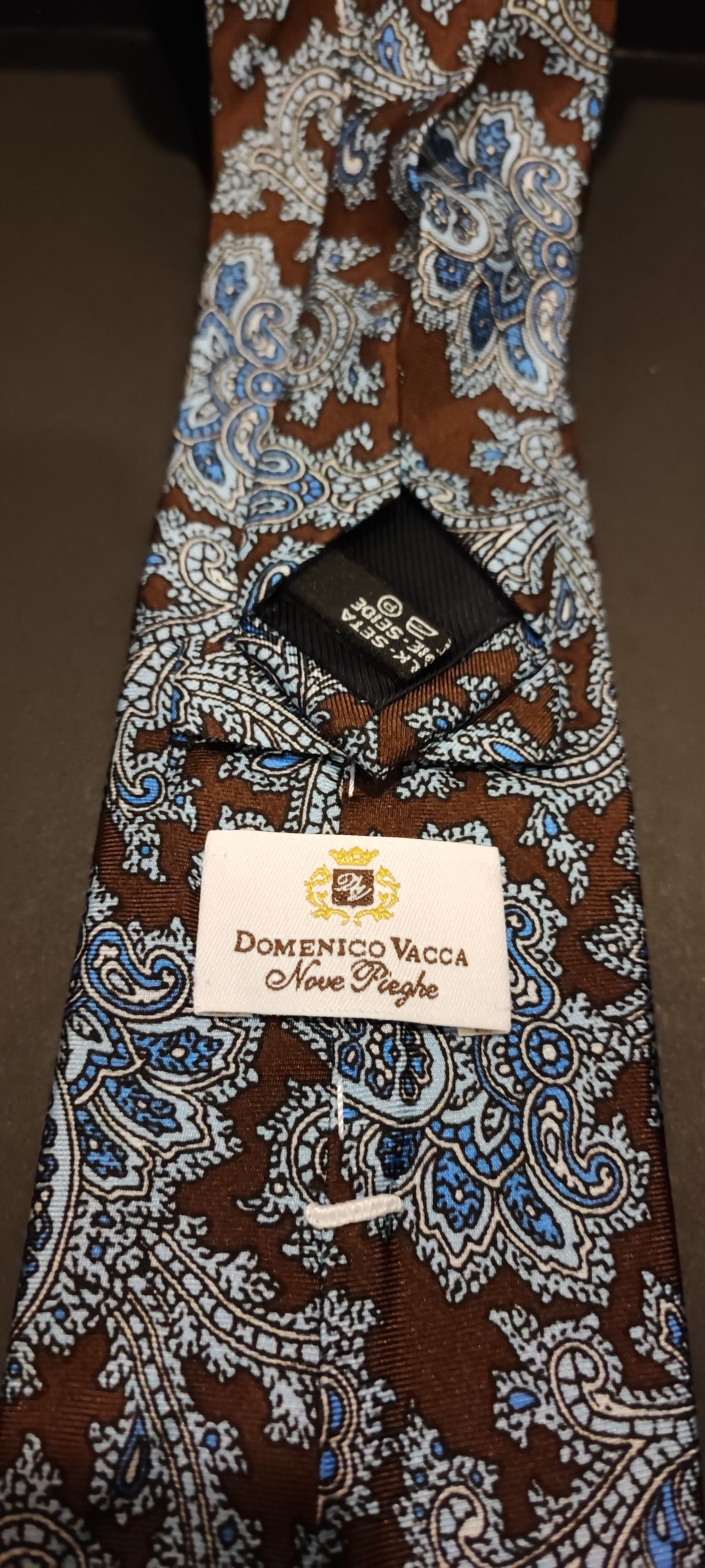 Domenico Vacca Nine-fold tie in perfect condition Size ONE SIZE - 5 Thumbnail