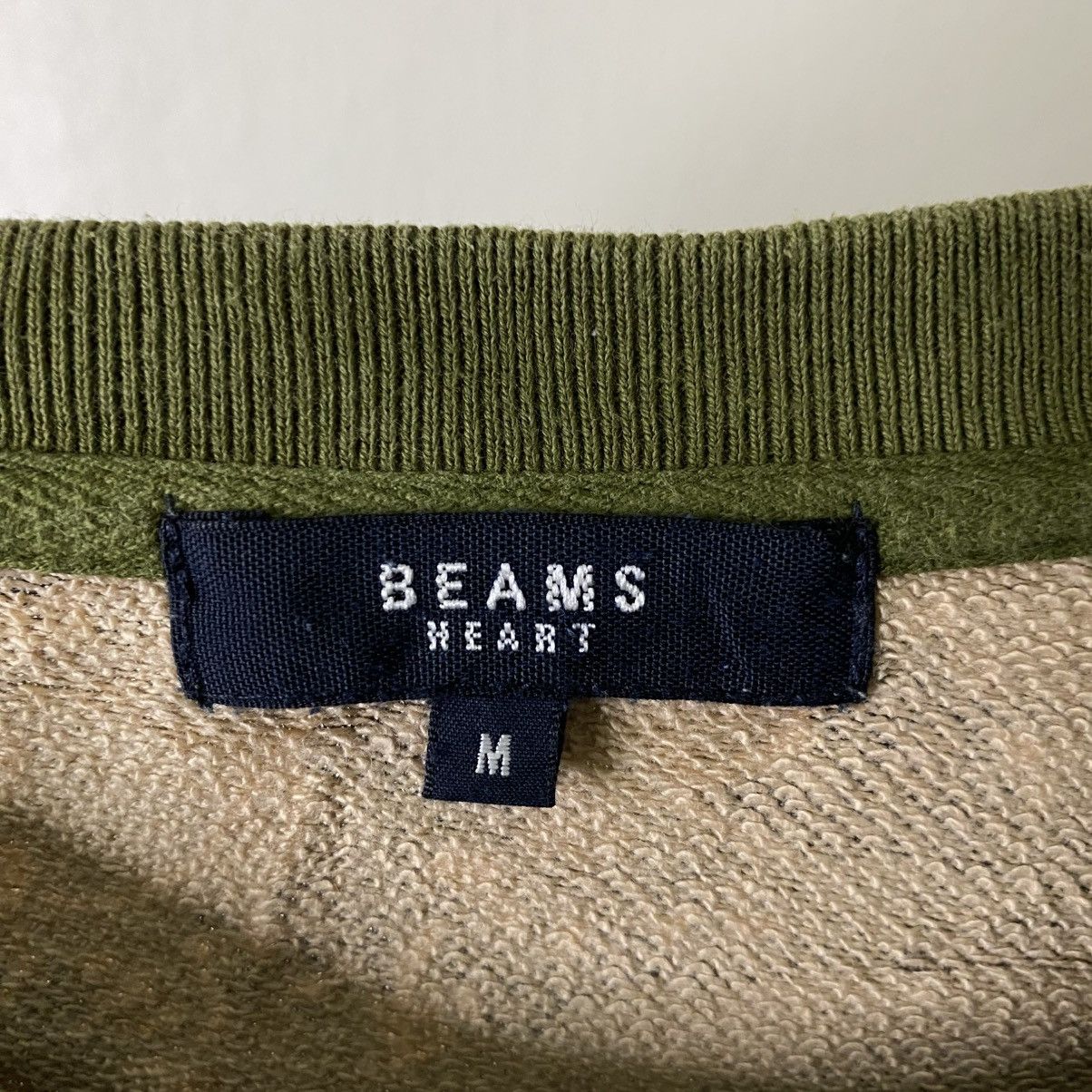 Beams Japan Beams Japan Tiger Stripes Camo Crewneck Sweatshirt Size US M / EU 48-50 / 2 - 4 Thumbnail