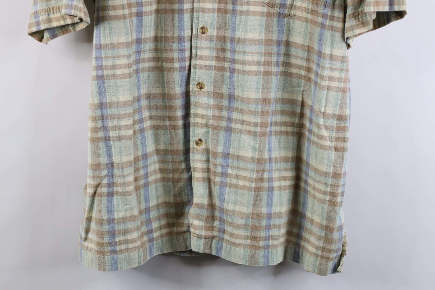 Vintage Vintage 90s Streetwear Linen Blend Short Sleeve Button Shirt Size US XL / EU 56 / 4 - 3 Thumbnail