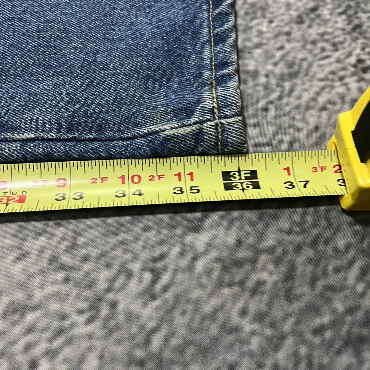 Wrangler VINTAGE WRANGLER BAGGY LOOSE FIT CARPENTER WORKWEAR JEANS Size US 36 / EU 52 - 17 Thumbnail