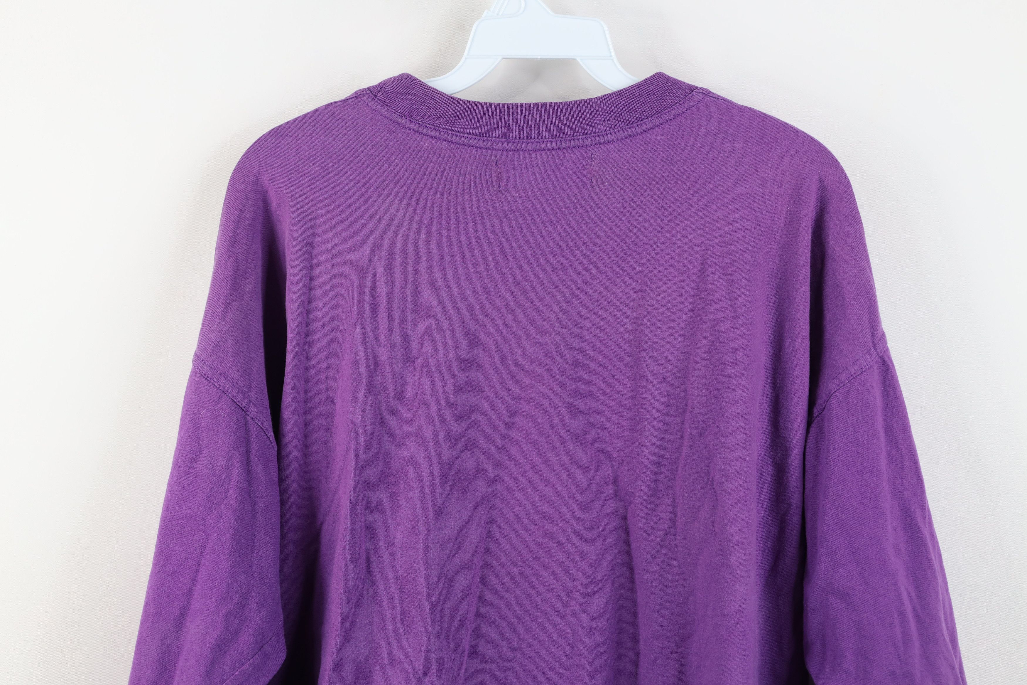 Russell Athletic Vintage 90s Russell Athletic Pullover Long Sleeve T-Shirt Size US L / EU 52-54 / 3 - 12 Thumbnail