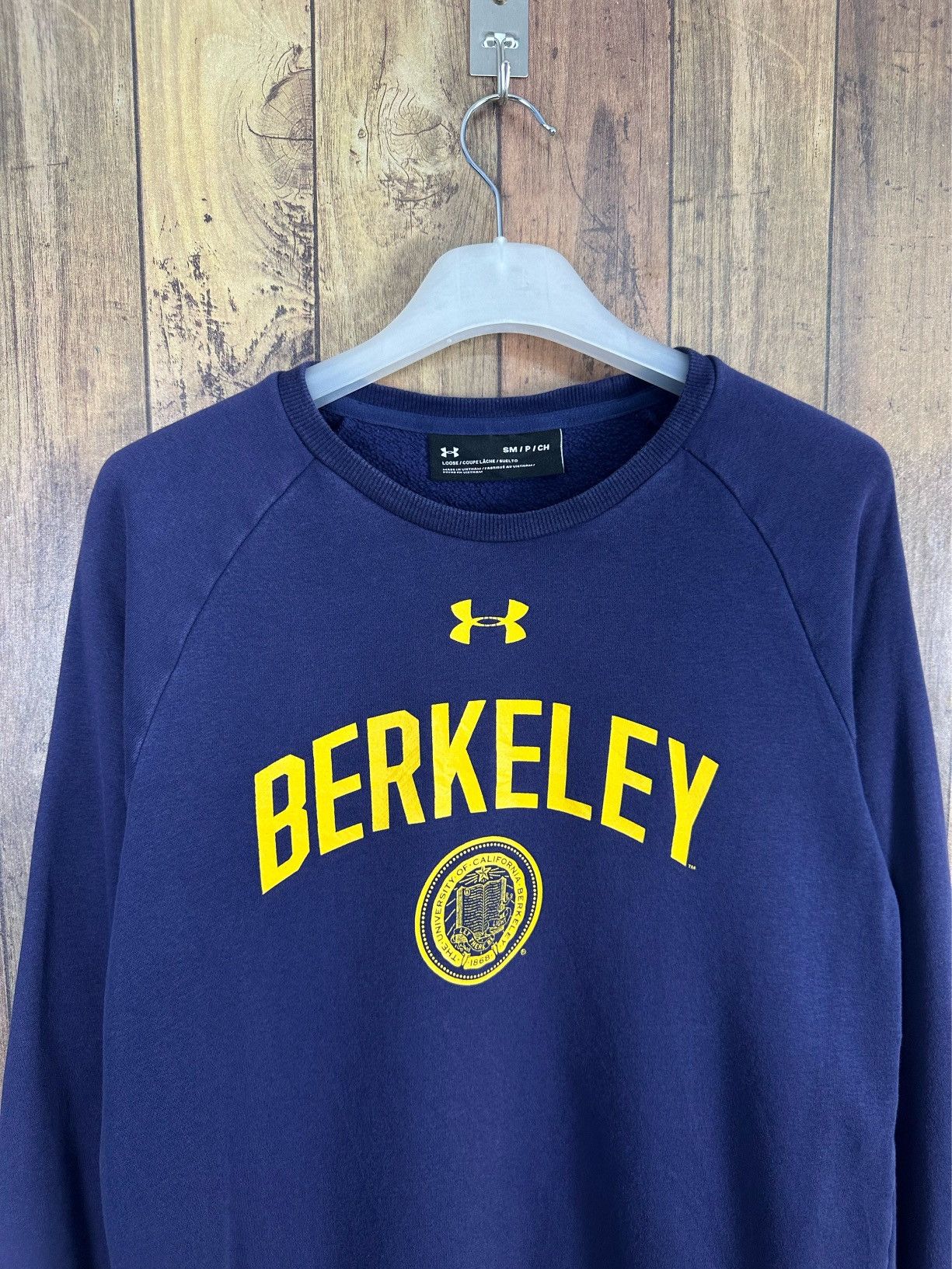 Under Armour Under Armour University of California Berkeley Crewneck A303 Size US S / EU 44-46 / 1 - 2 Thumbnail