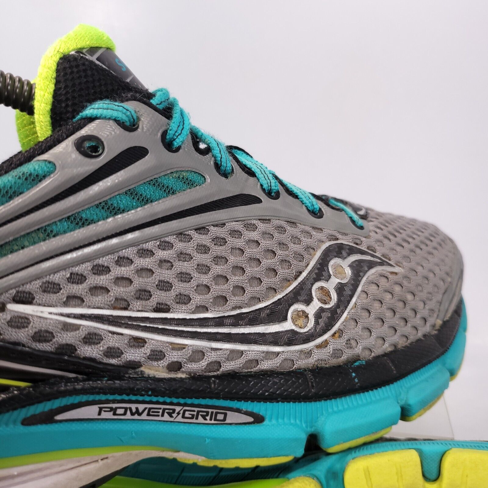 Saucony Saucony Triumph 11 Shoe Womens Size 10 S10223-4 Gray Green Size US 10 / IT 40 - 8 Thumbnail