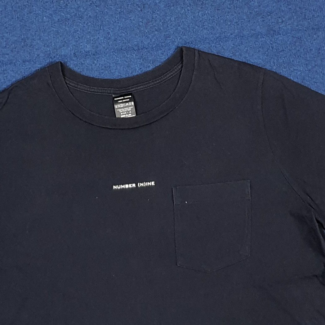 Number (N)ine Vintage Number Nine Spell Out Center Logo Tshirt C285N55 Size US L / EU 52-54 / 3 - 2 Thumbnail