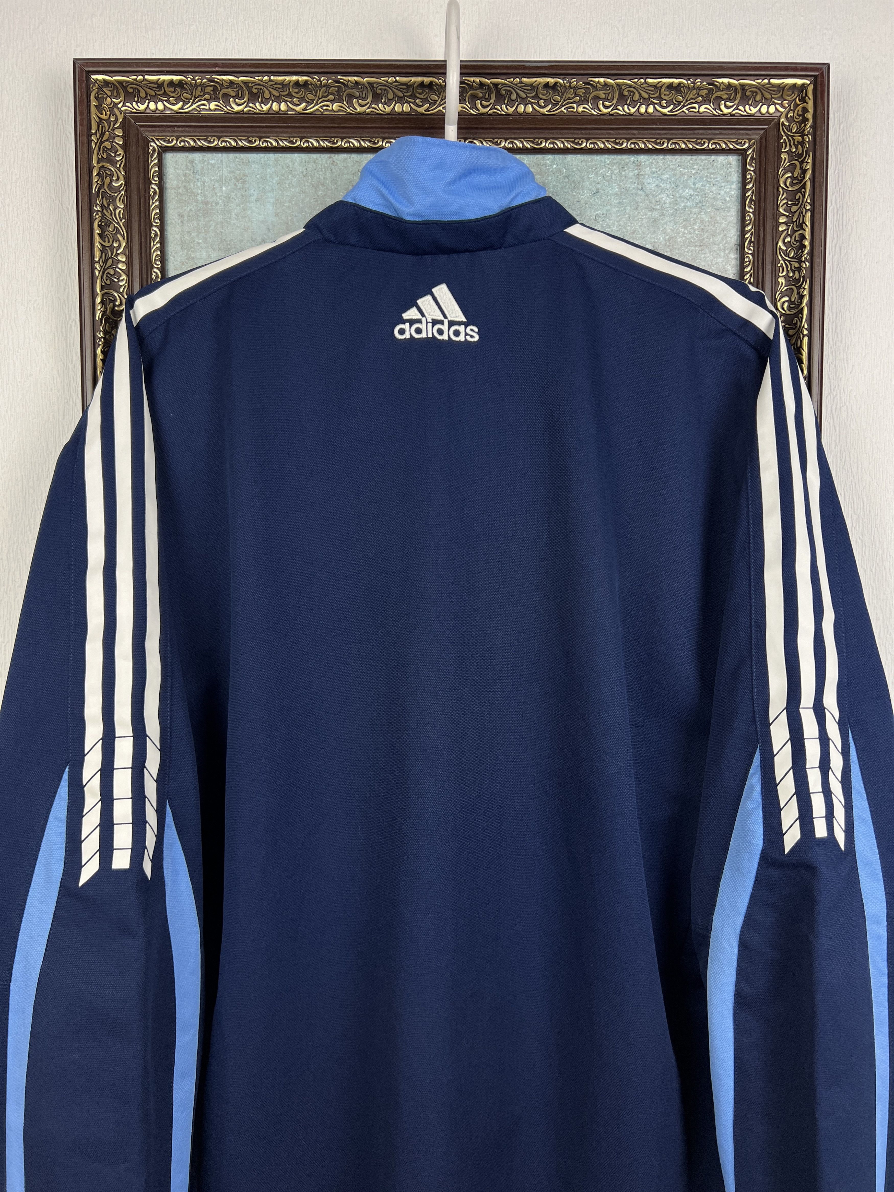Adidas Vintage Adidas Real Madrid Football Jacket Soccer Track Top Size US M / EU 48-50 / 2 - 11 Thumbnail