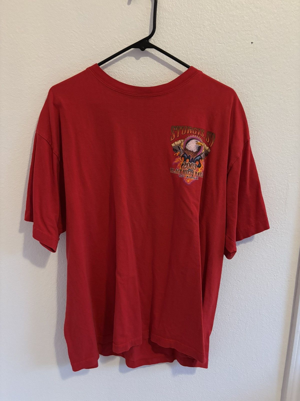 Other Sturgis 2003 Tshirt red mens XL Size US XL / EU 56 / 4 - 1 Thumbnail