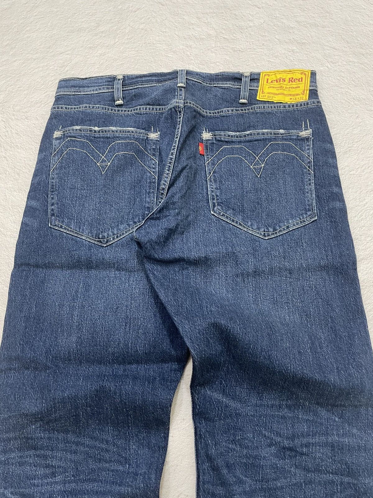 Levi's Vintage Clothing Levis Red San fransisco Vintage Denim Stonewash Y2K Size US 34 / EU 50 - 4 Thumbnail