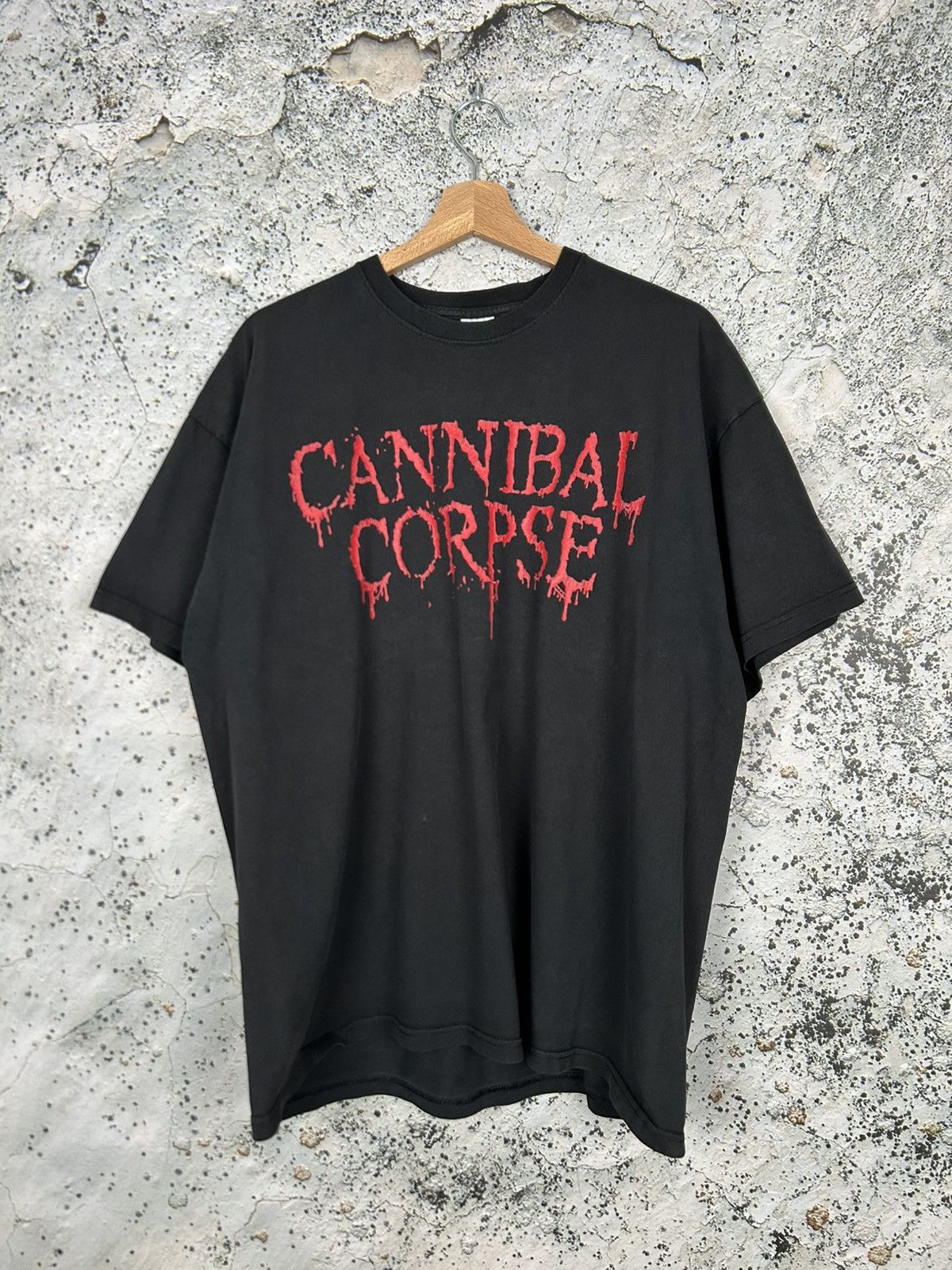 Band Tees Vintage Cannibal Corpse Rock Band Tee Black Metal 90s Rare Size US XL / EU 56 / 4 - 1 Thumbnail