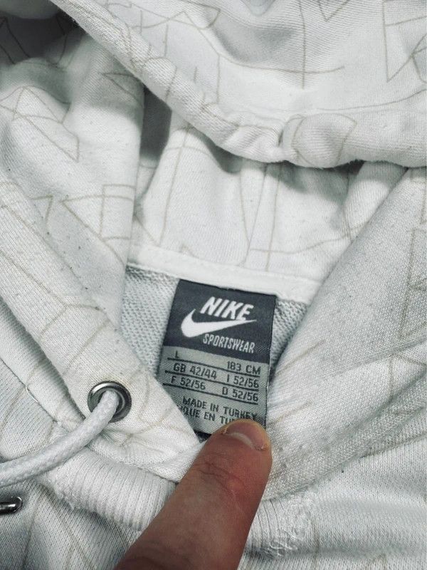 Nike Nike Air hoodie white logo center L Size US L / EU 52-54 / 3 - 4 Thumbnail