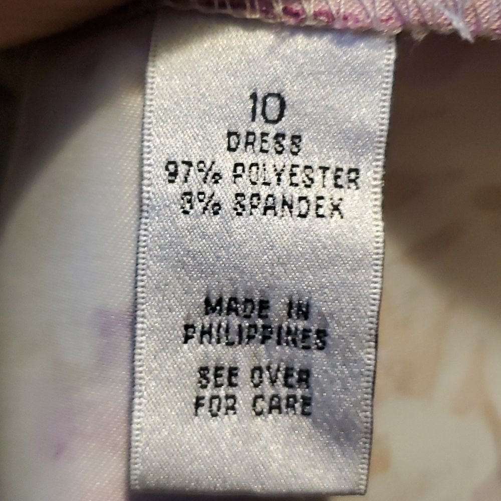 Alyx Alyx Limited Women's Size 10 Green Pink Tan Floral Print Sle Size L / US 10 / IT 46 - 7 Thumbnail