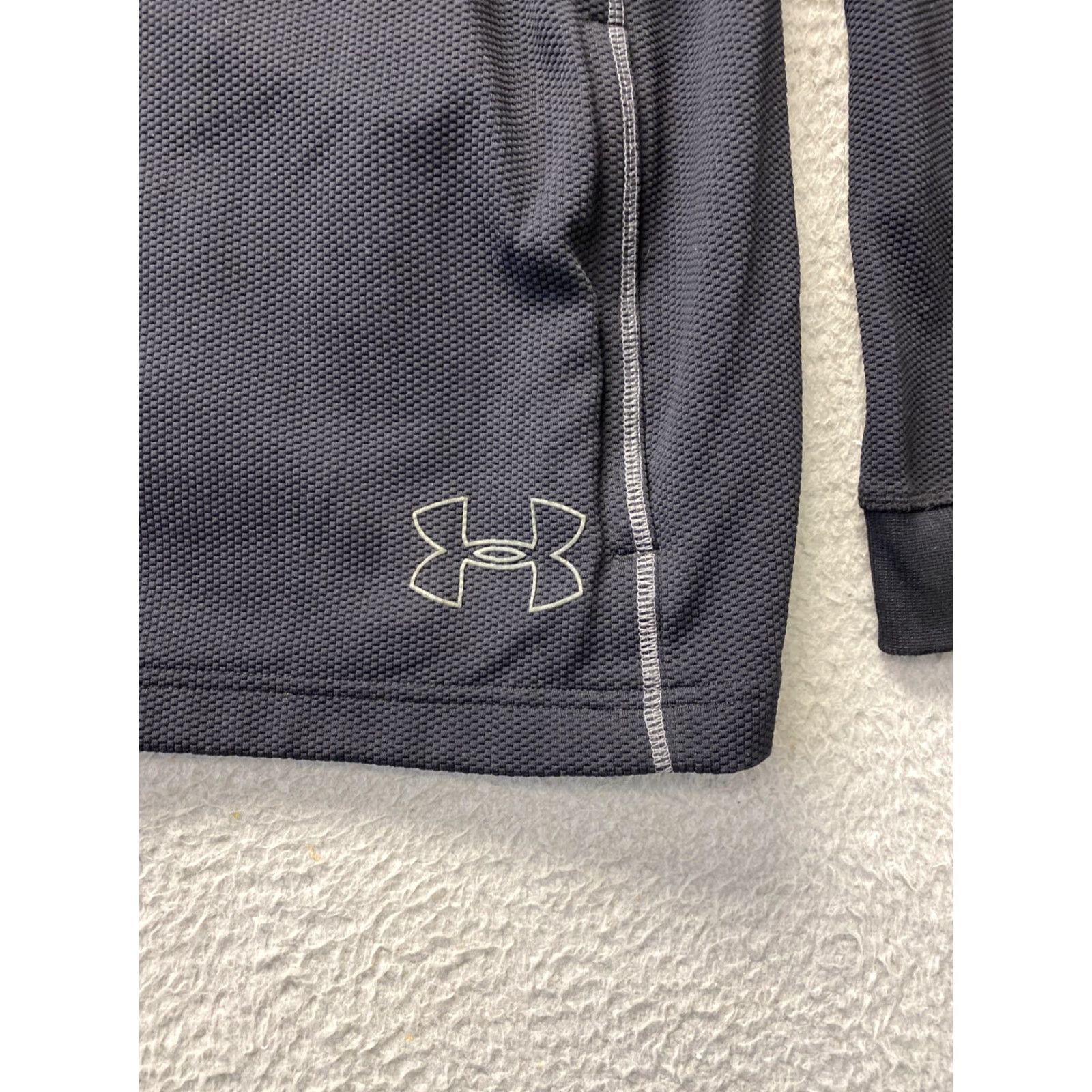 Under Armour Under Armour Jacket Men XL Black Full Zip Logo Sport / 104-44 Track Jacket Activewear Men XS? Wait. Size US XL / EU 56 / 4 - 2 Thumbnail