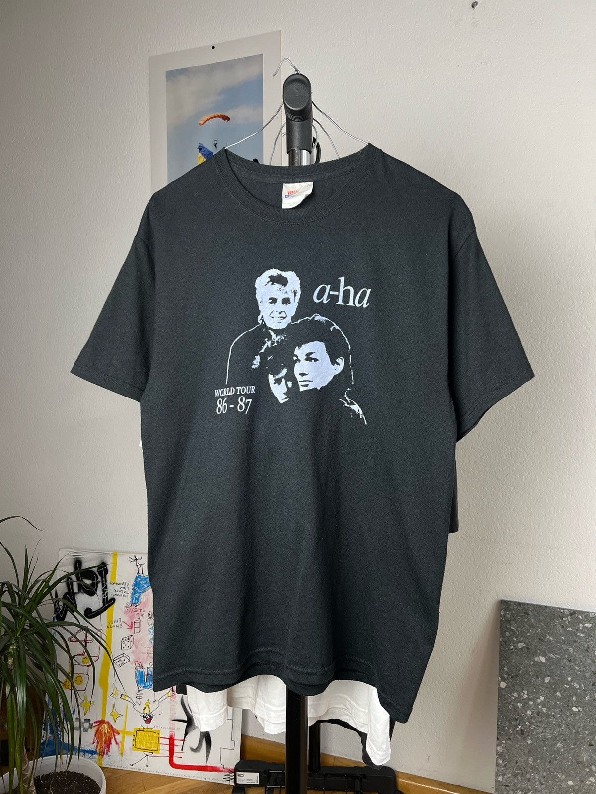 Band Tees × Vintage Vintage A-ha Young Morten Harket Band Sleeveless Tee Size US M / EU 48-50 / 2 - 1 Thumbnail